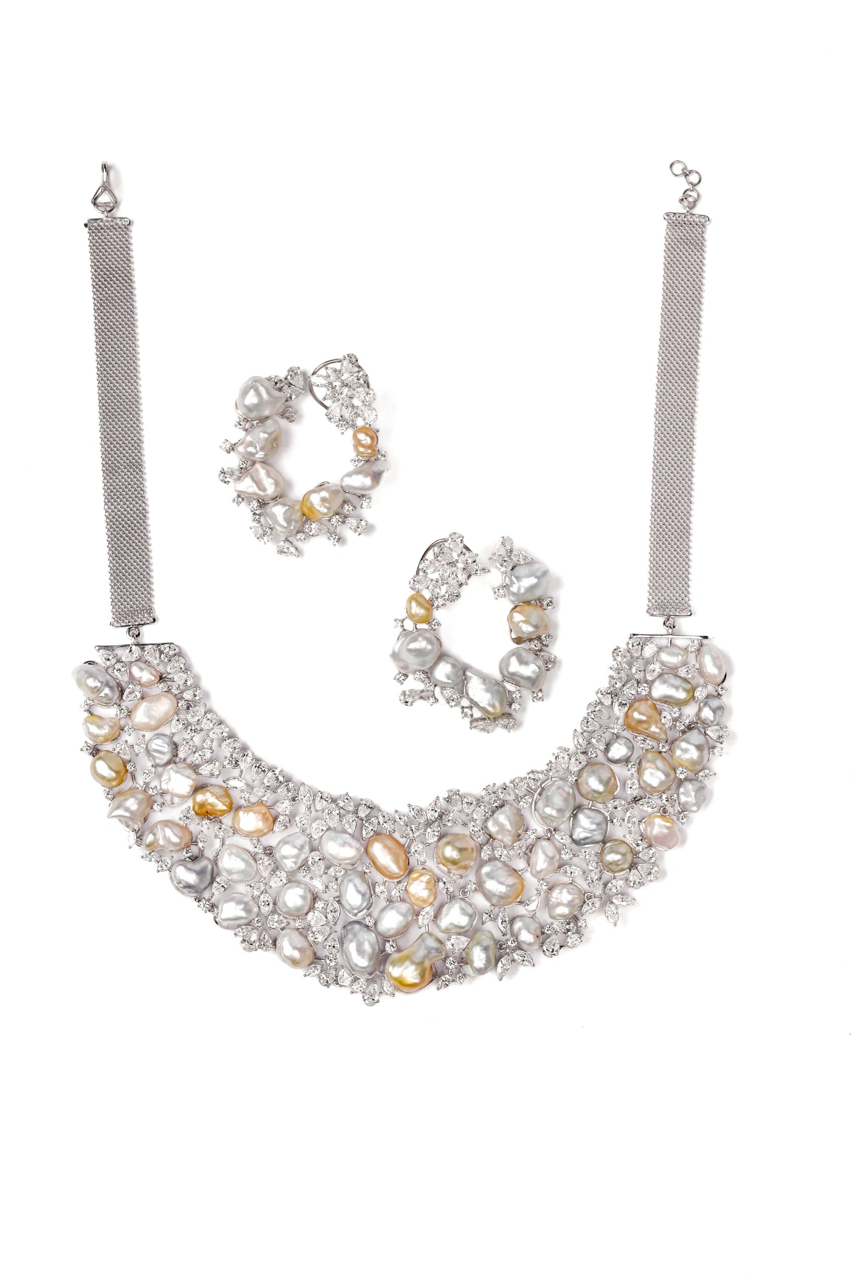 Lunar Cascade Necklace