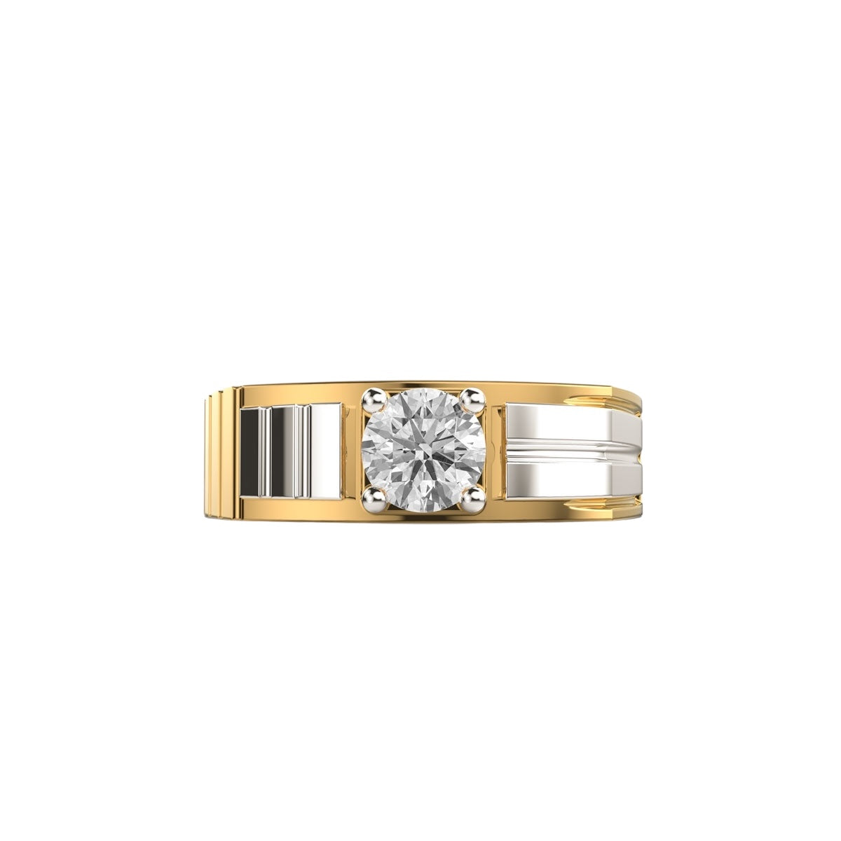 Vertex Brilliance Two-Tone Ring