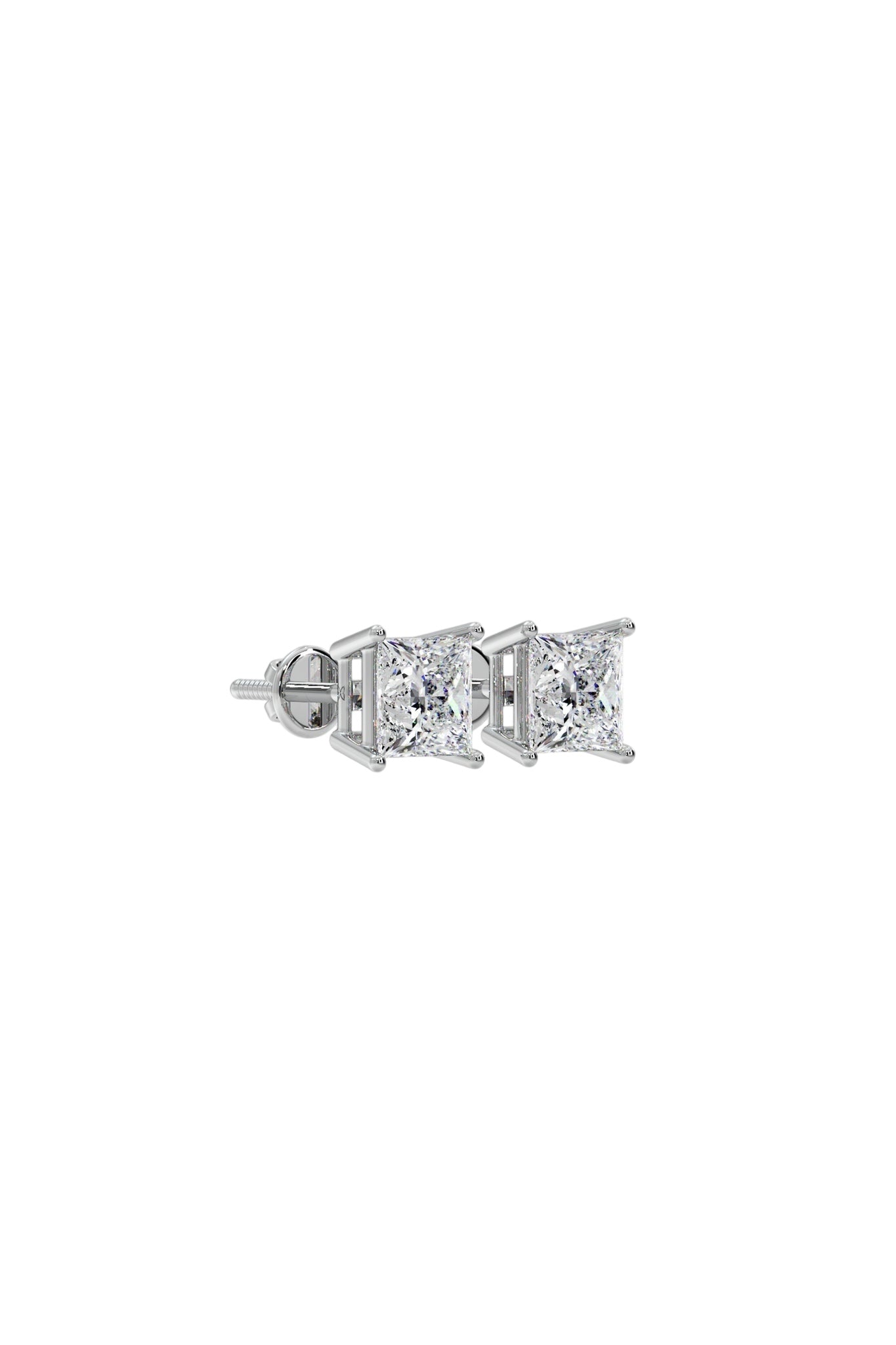 1 ct Princess Studs