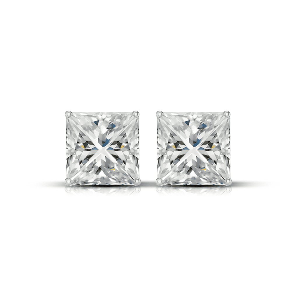 3 ct Princess Studs