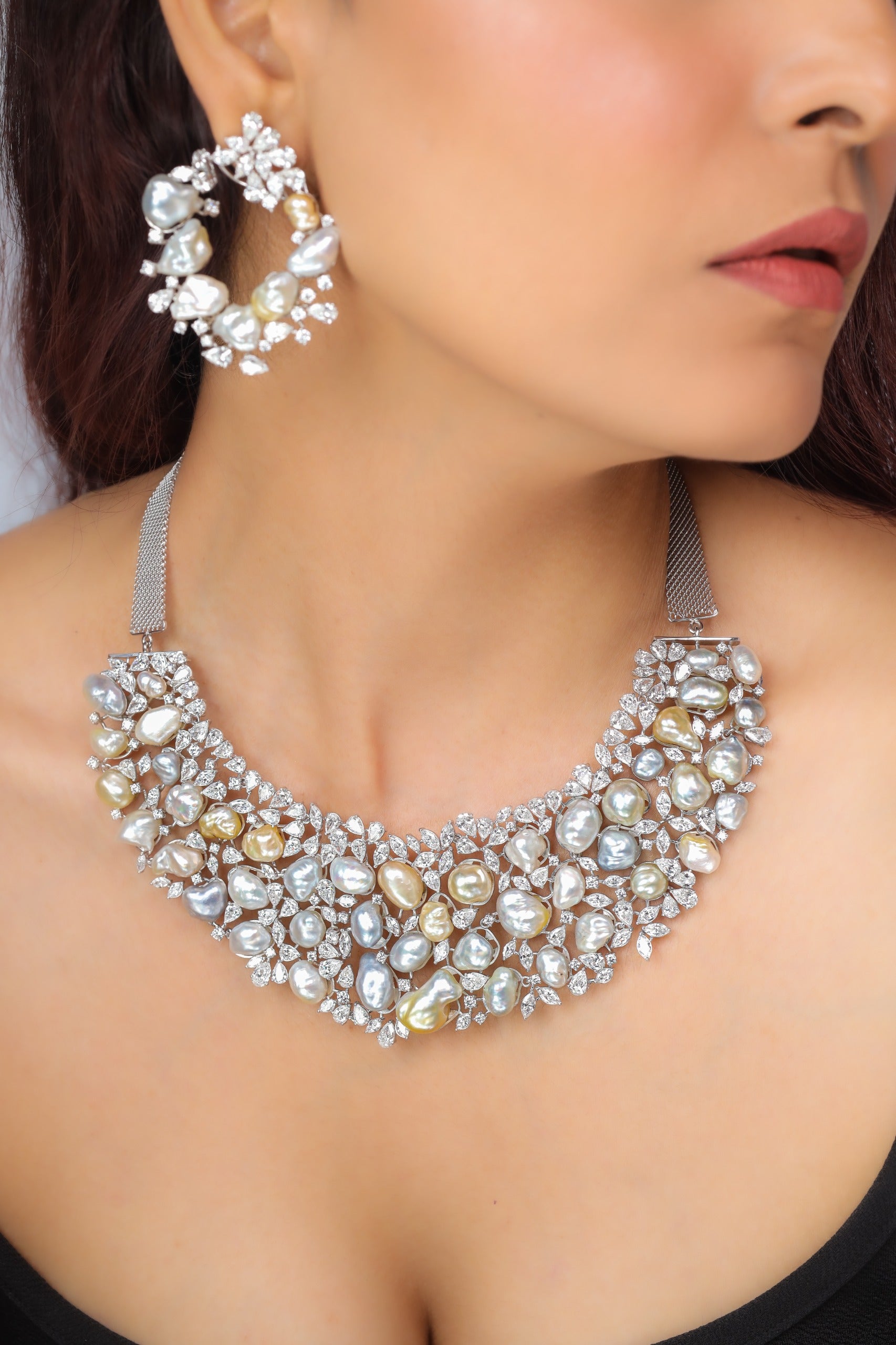 Lunar Cascade Necklace