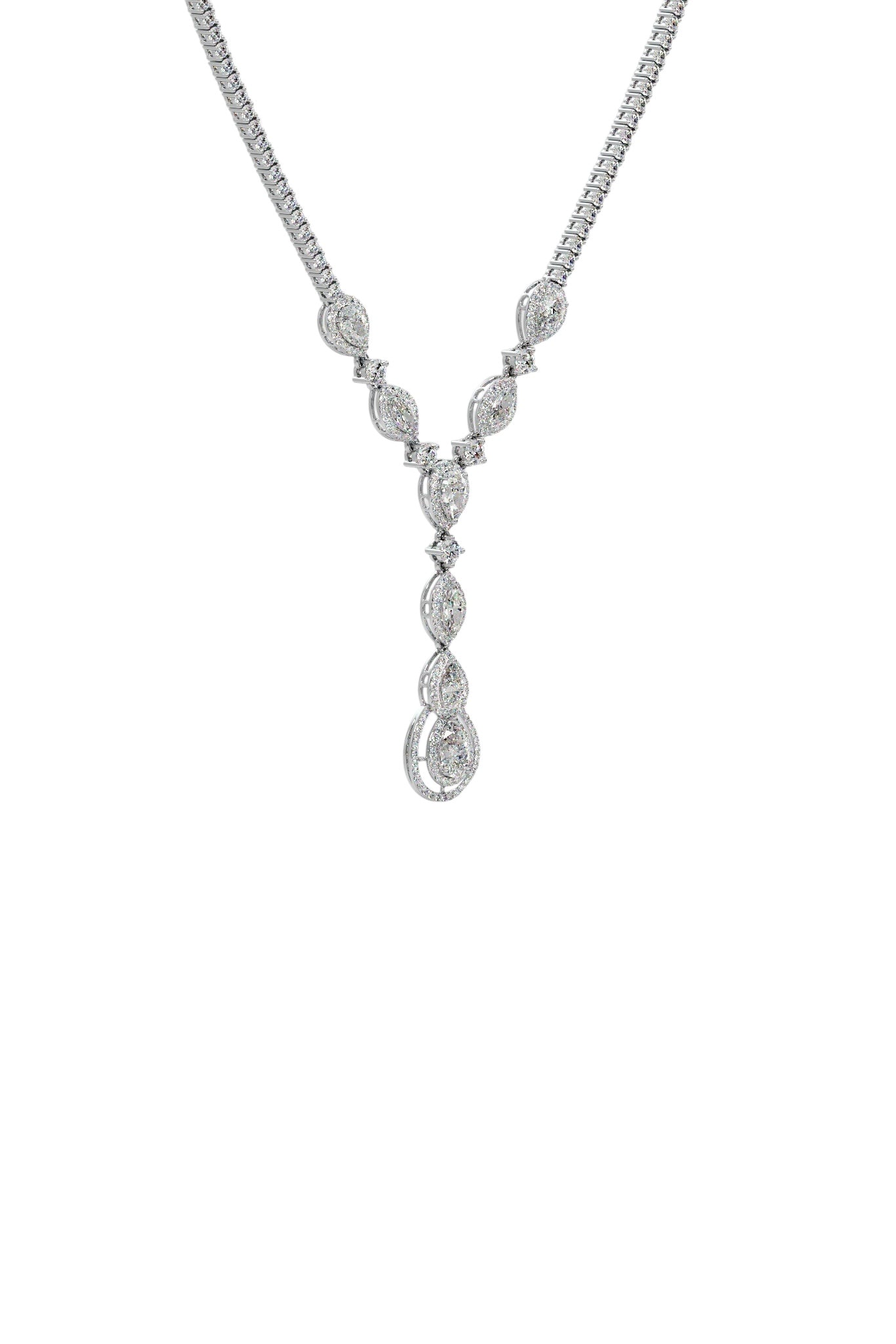 Atlantis Pear Drop Necklace