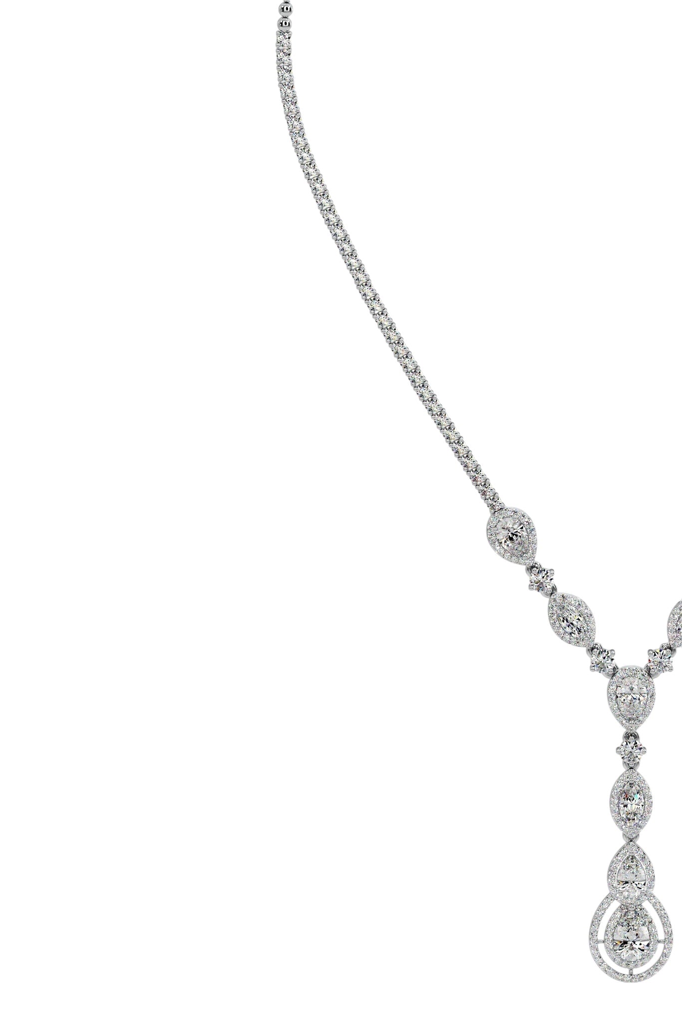 Atlantis Pear Drop Necklace