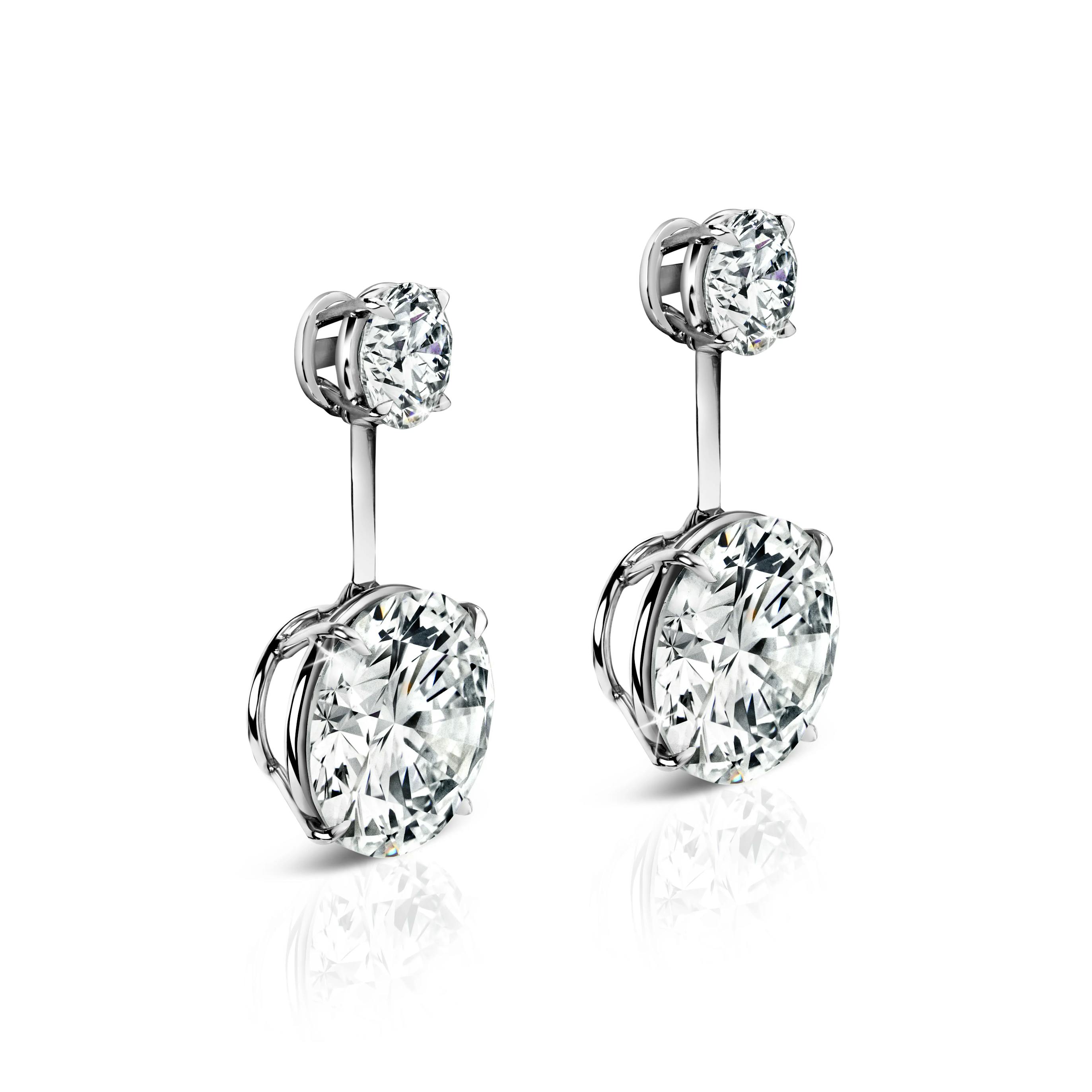 Luminous Duo Drop Studs