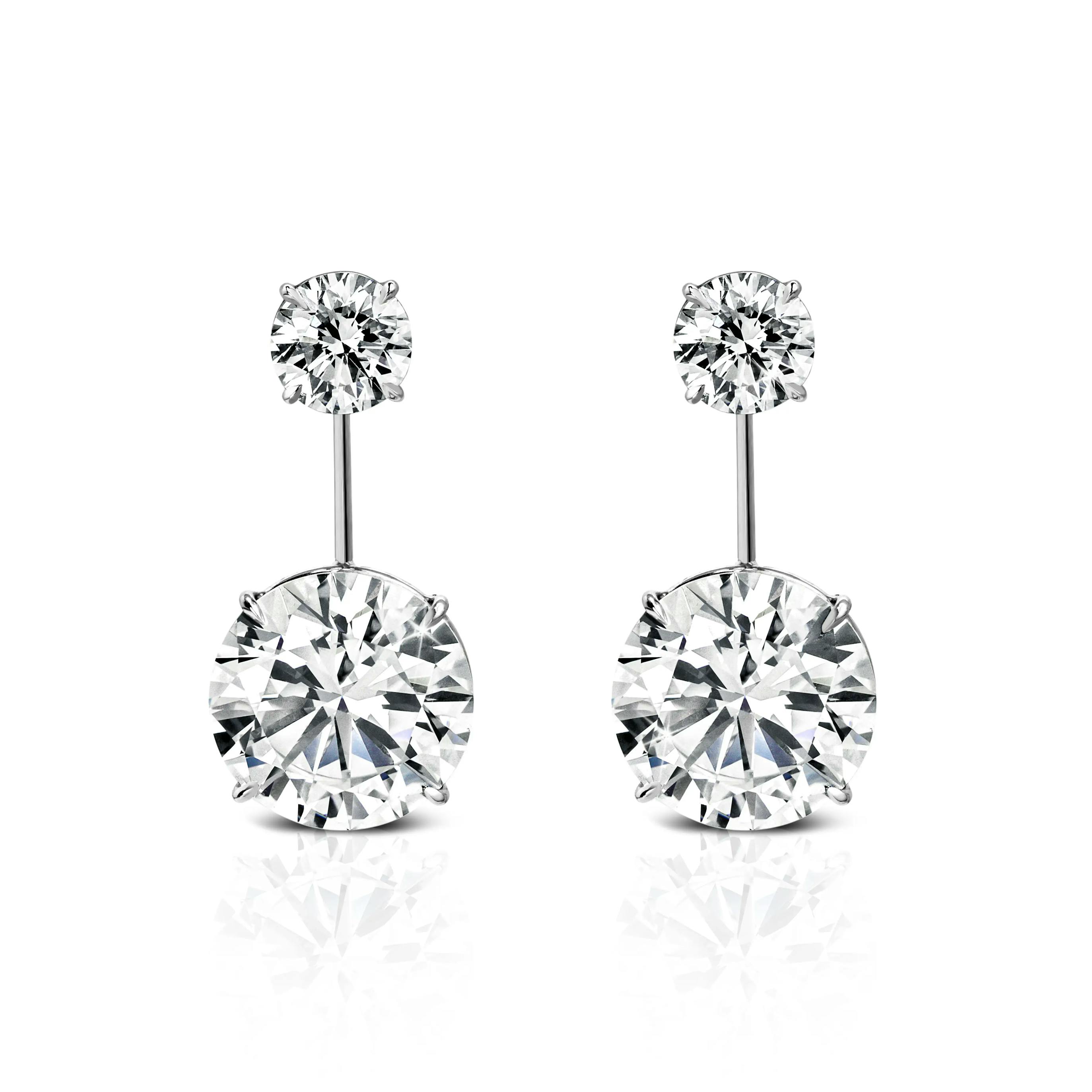 Luminous Duo Drop Studs