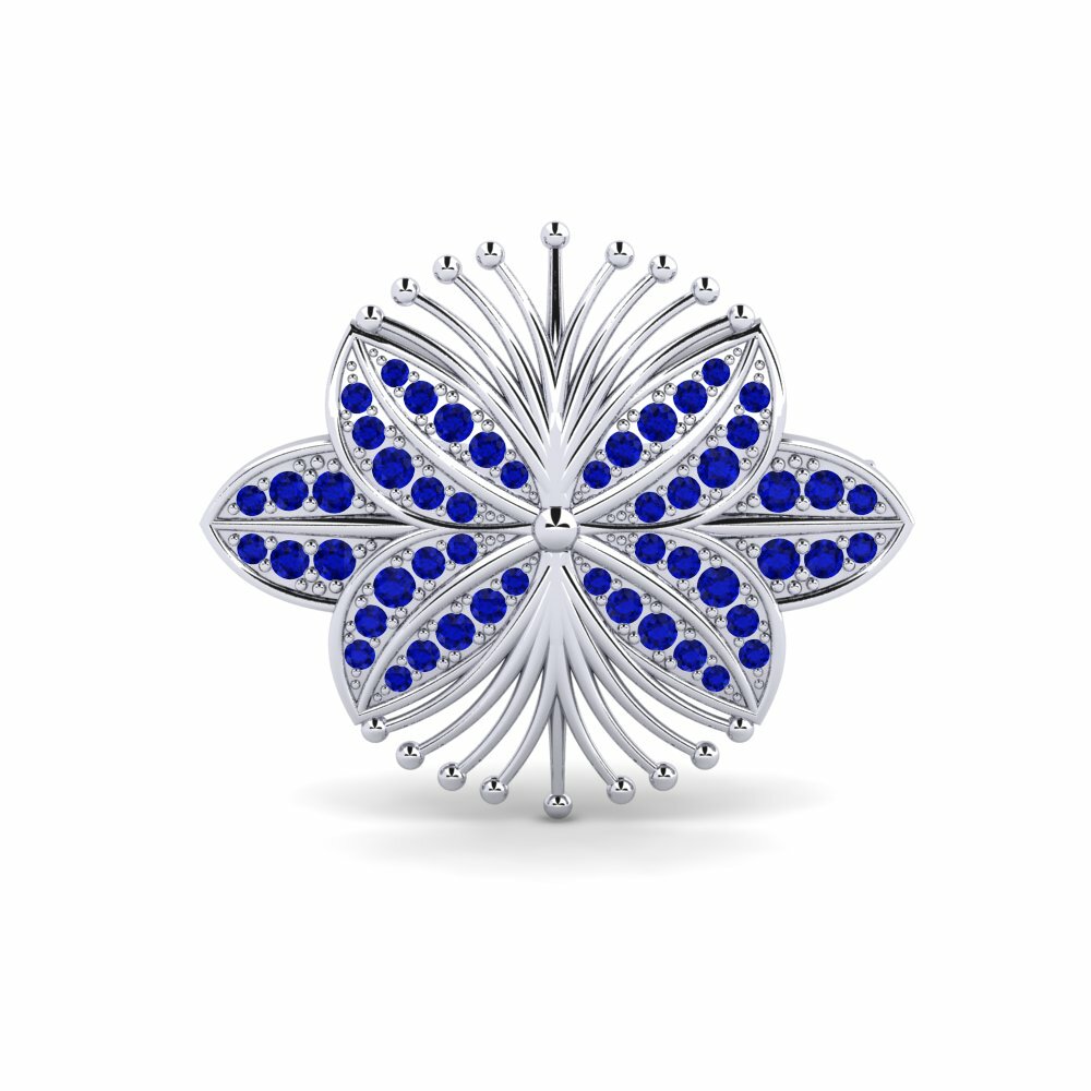 Royal Azure Brooch