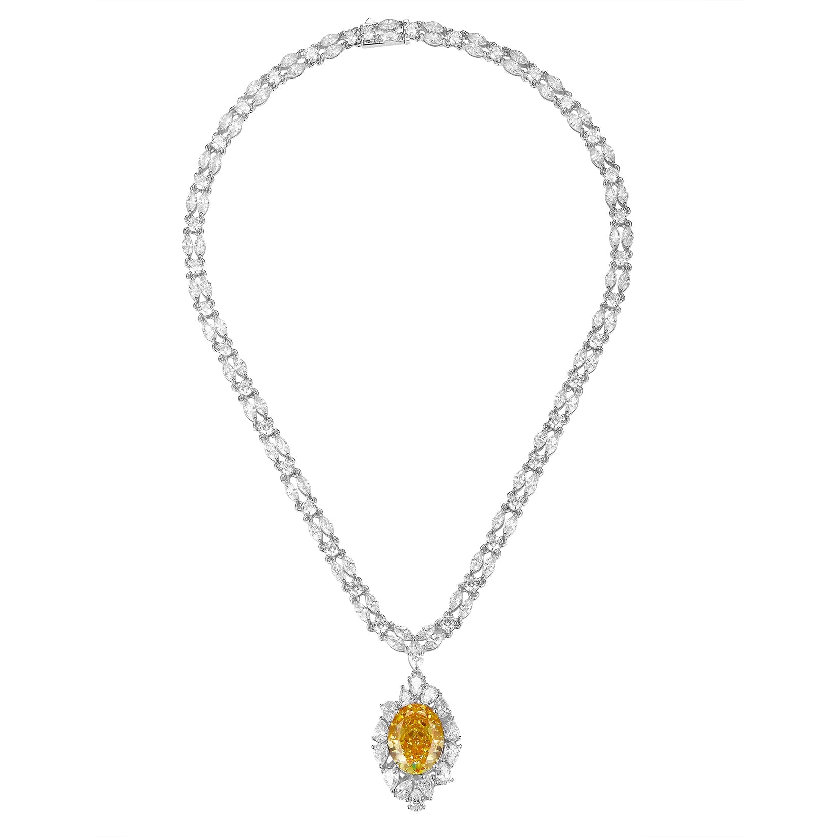 Canary Serpent Necklace