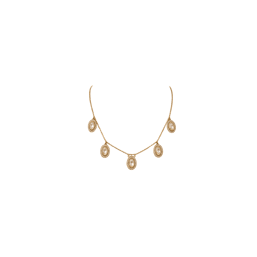 Cascade Solitaire Necklace