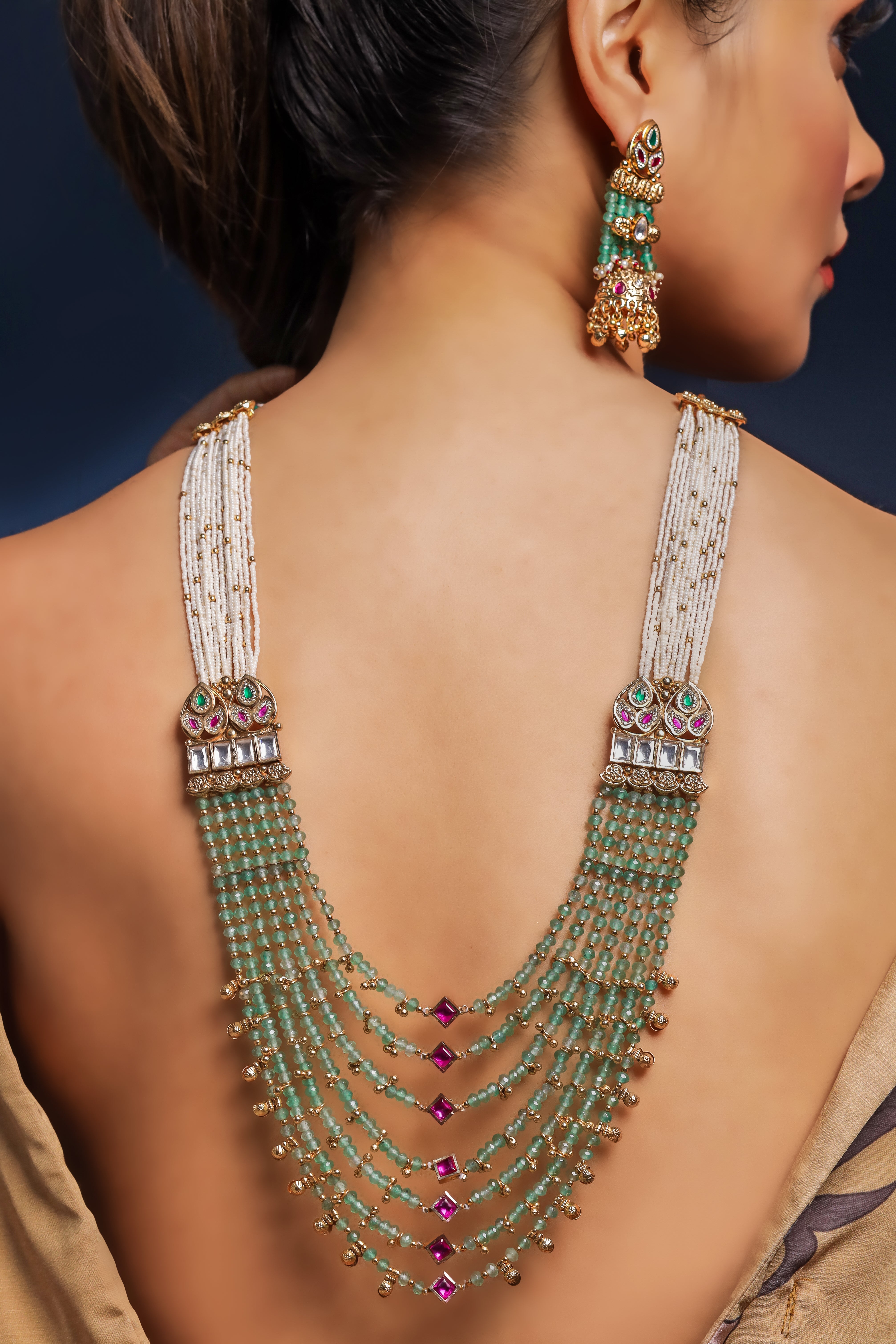 Aurora Riviera Necklace & Earrings