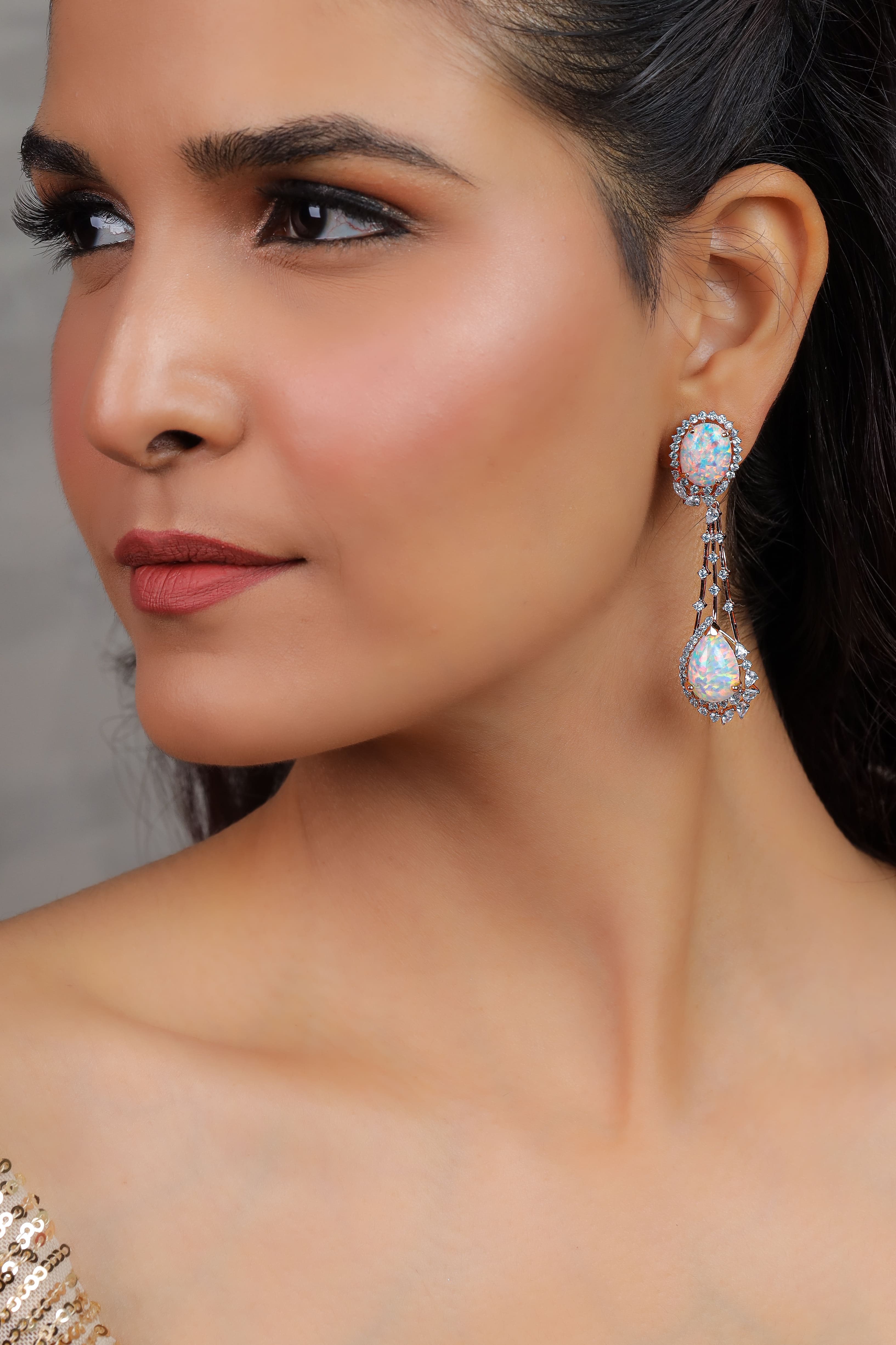 Celestial Opal Dangles