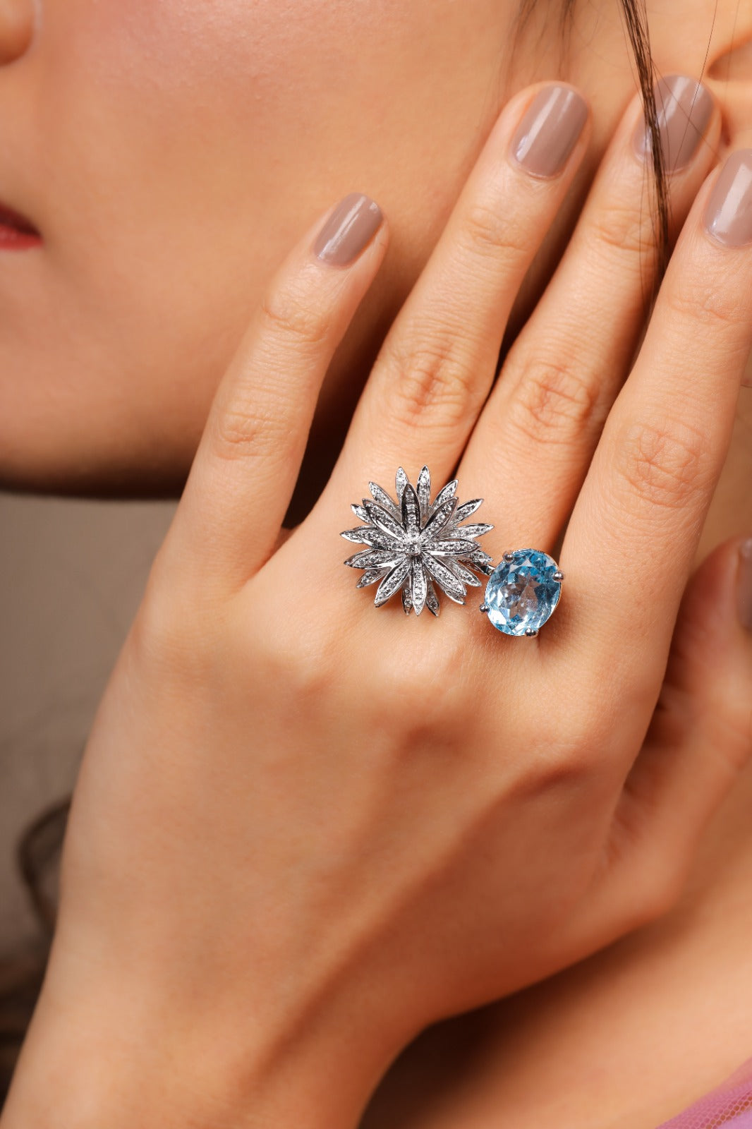 Sparkling Starburst and Blue Stone Duo