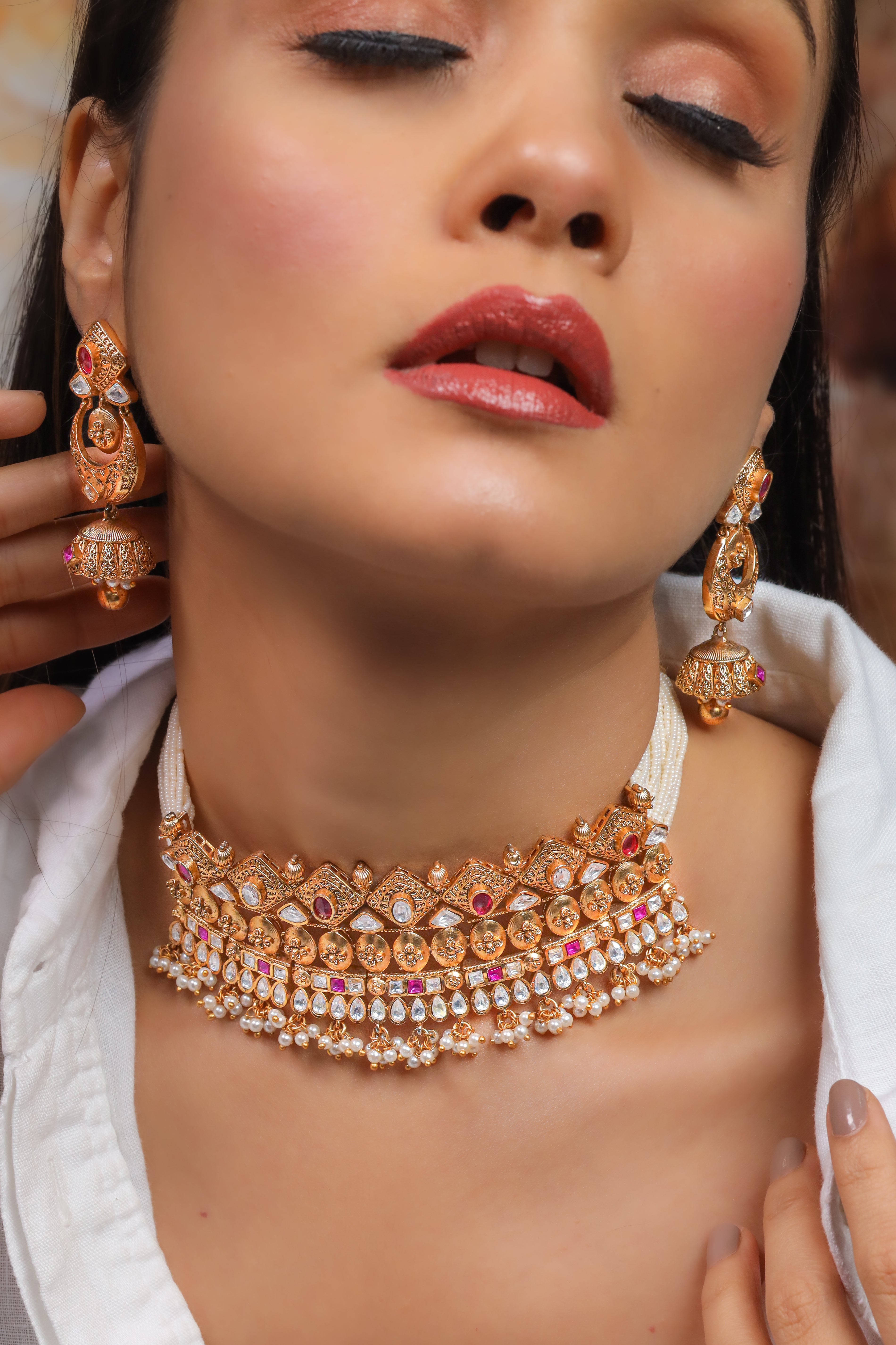 Victorian Majestic Necklace & Earrings