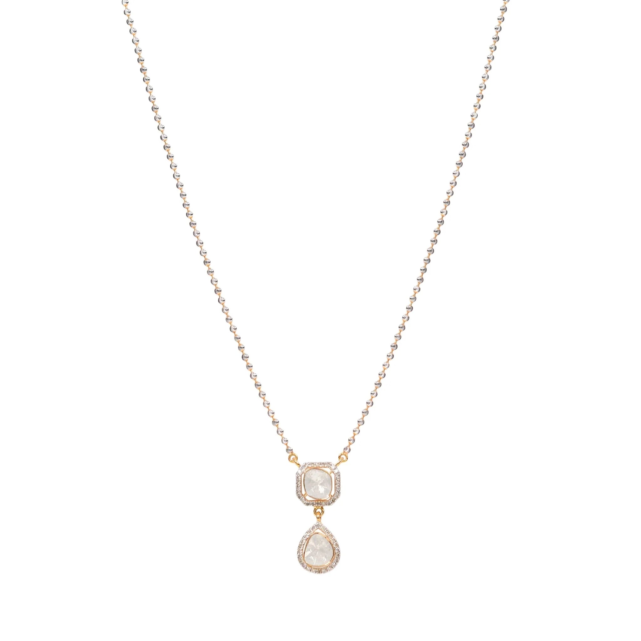 Solitaire Dewdrop Pendant