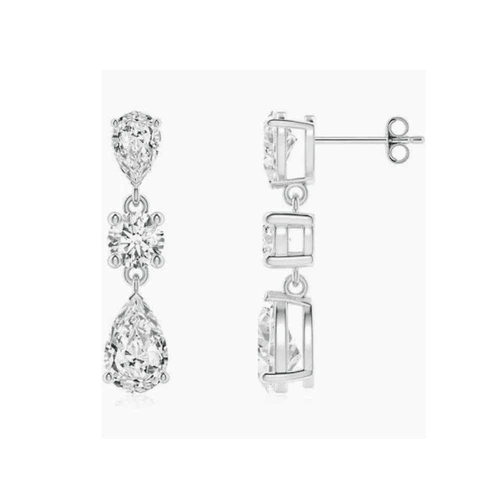 Diamond Trio Dangles