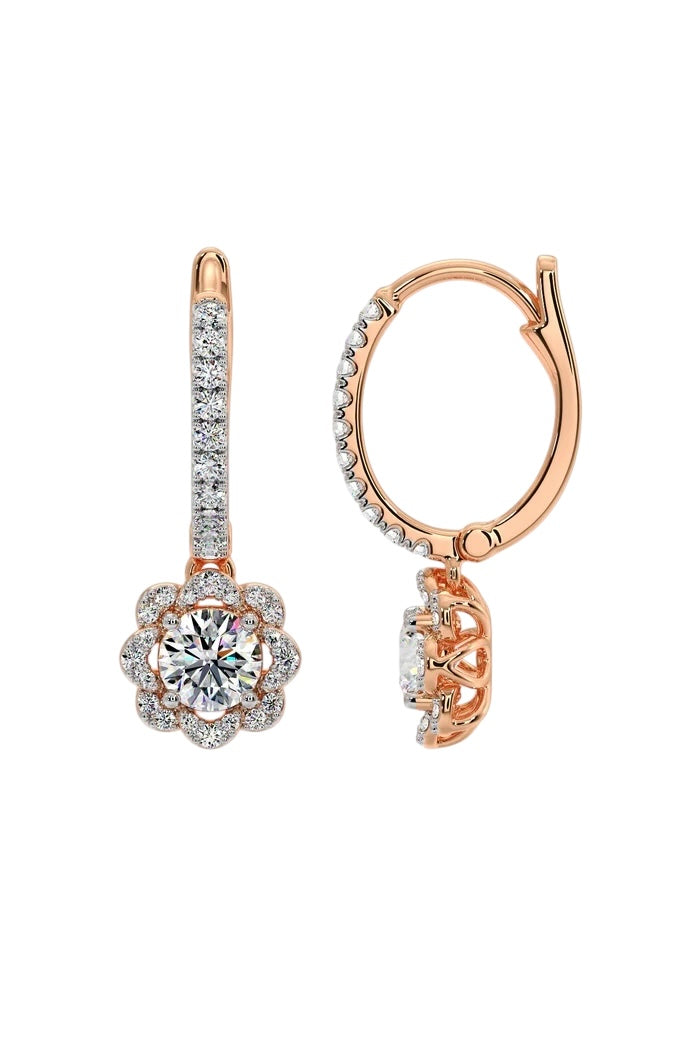 Crystal Bloom Dangles