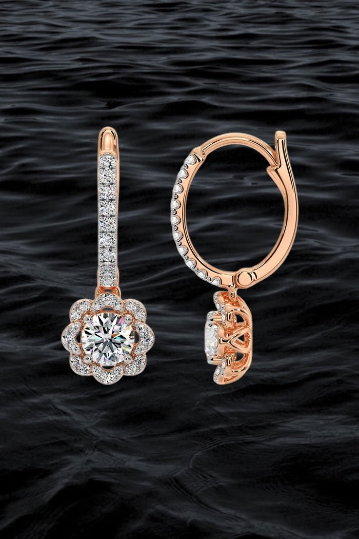 Crystal Bloom Dangles