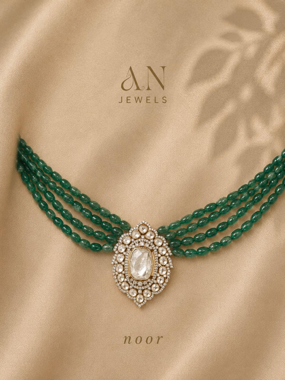 Emerald Cascade Necklace