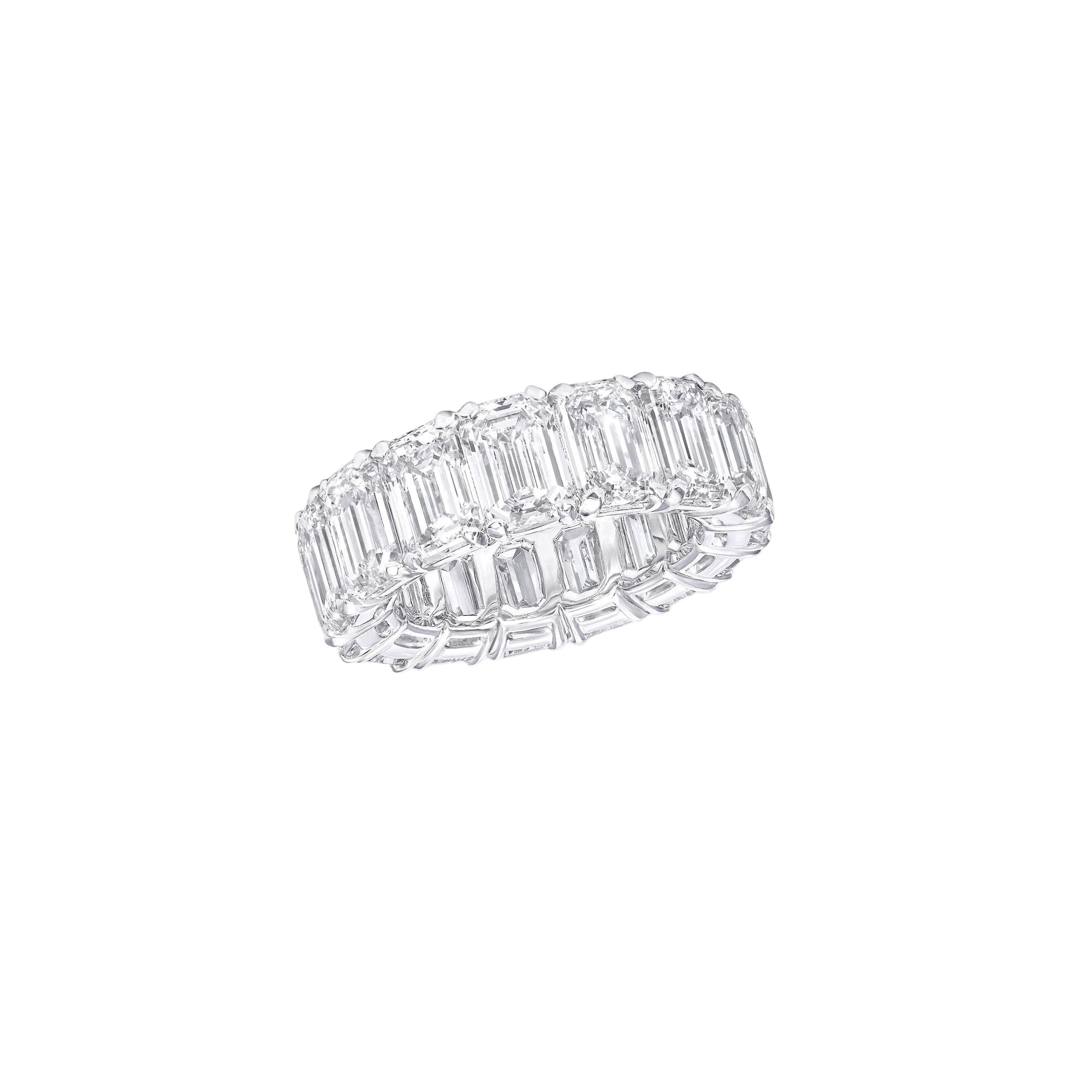 Emerald Cut 1/4 Solitaire Ring