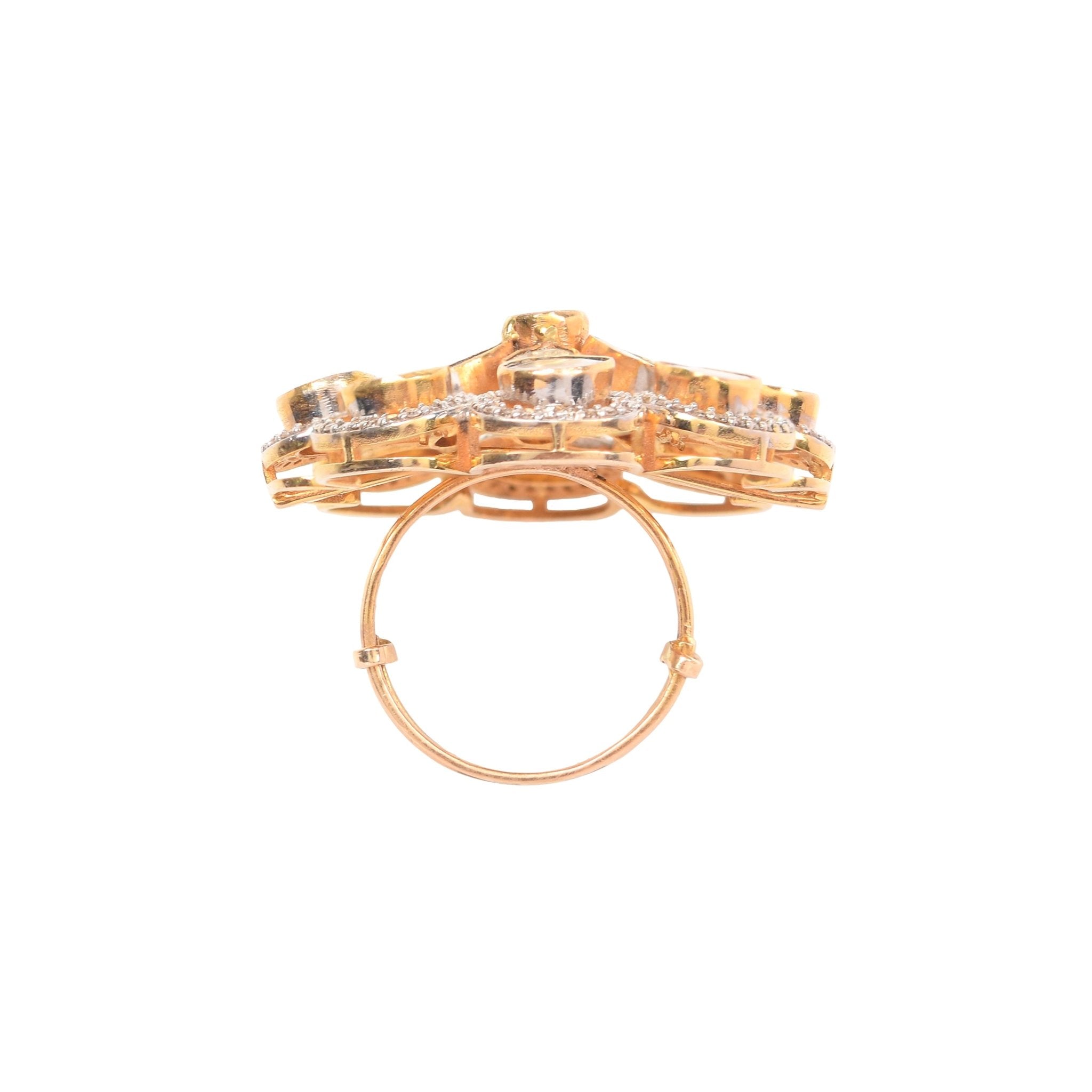 Floralicious Polki Ring