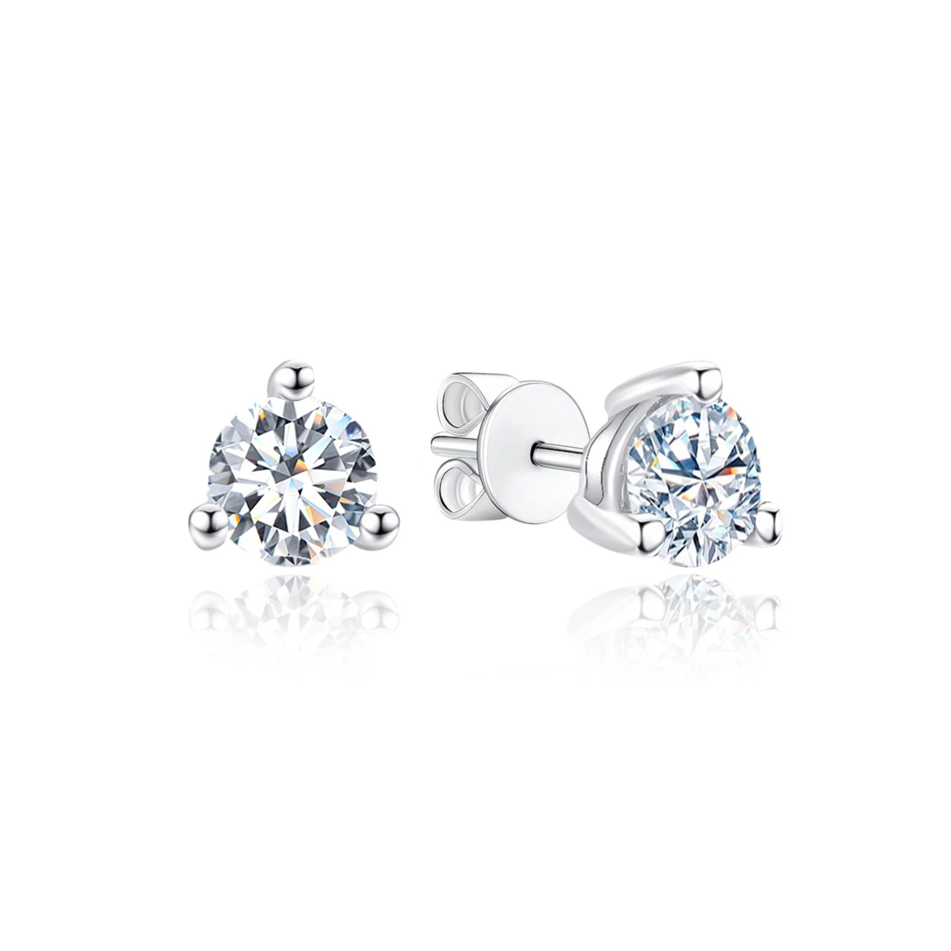 Classic Diamond Stud Earrings