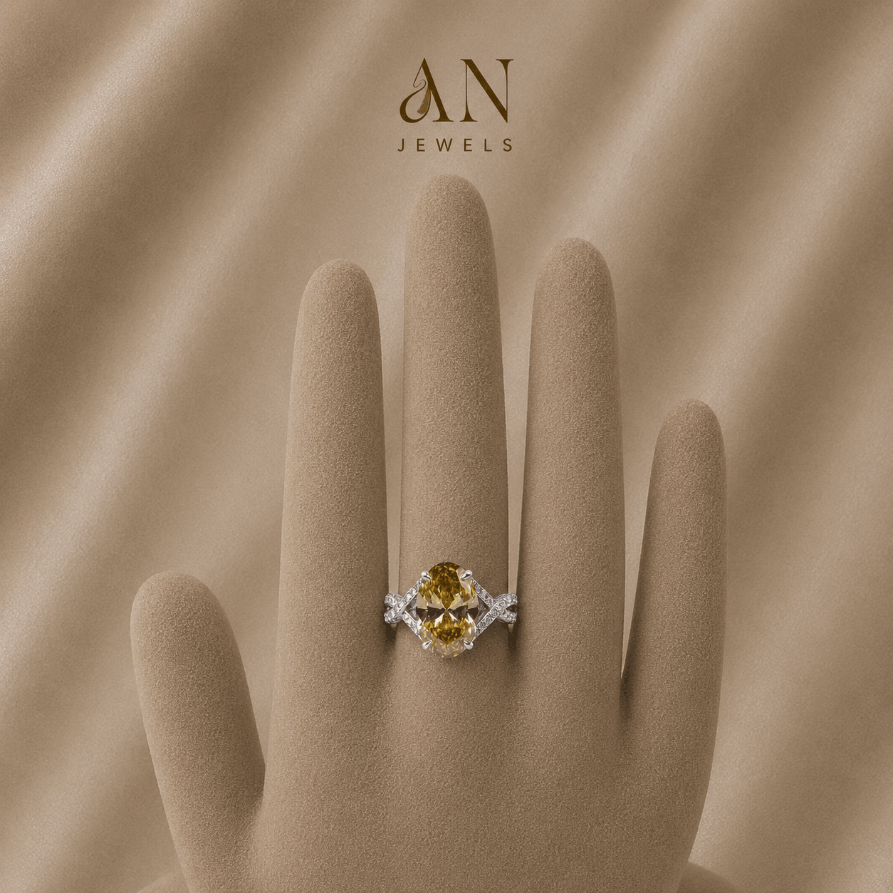 Golden Serpentine Ring