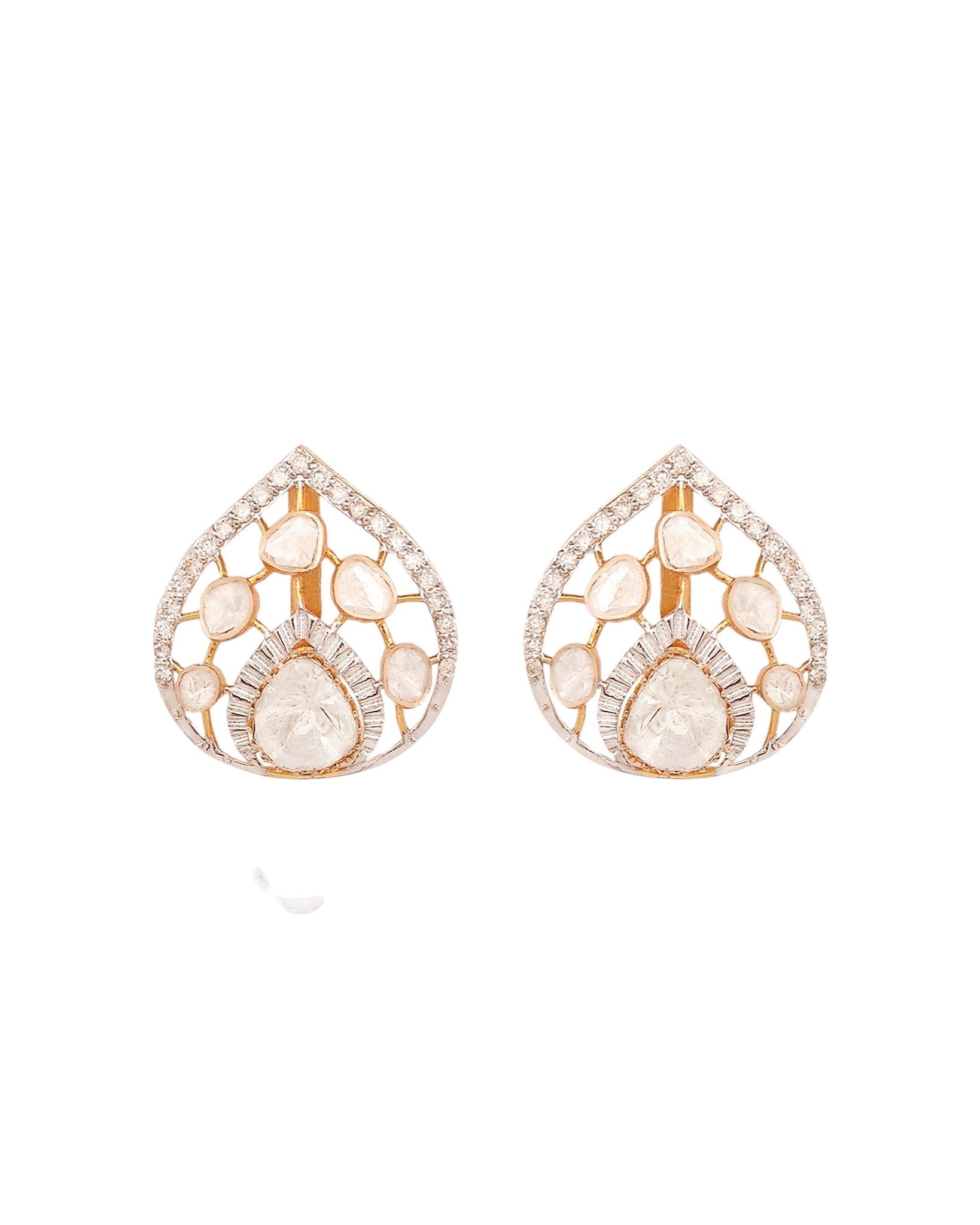 Rain Dew Teardrop Earrings