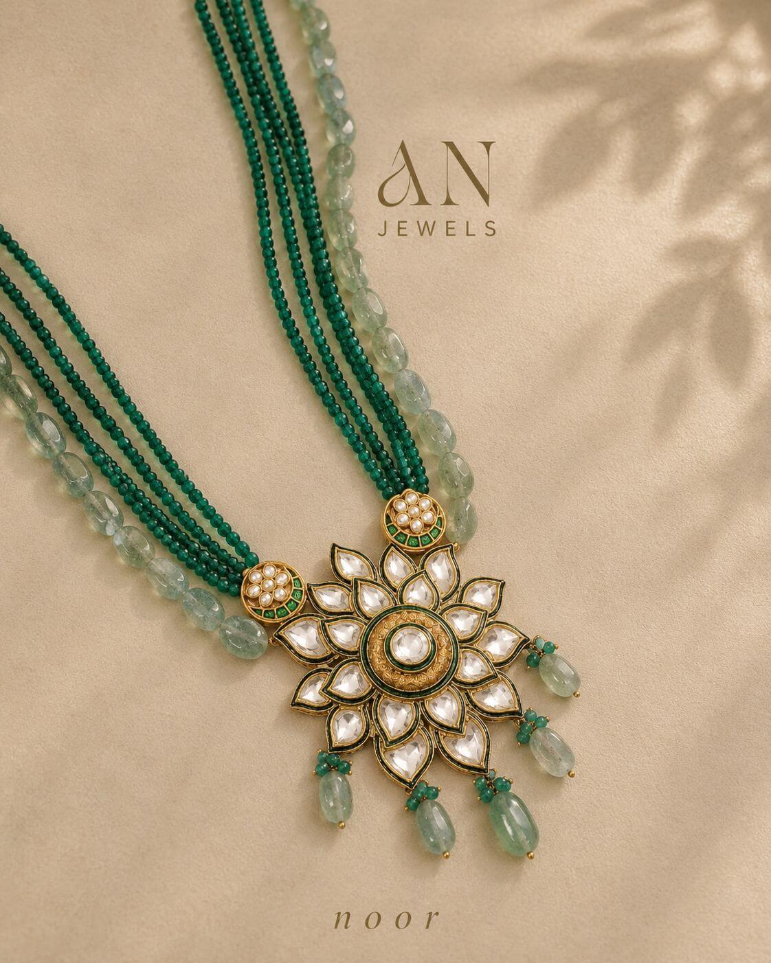 Lotus Sunburst Necklace