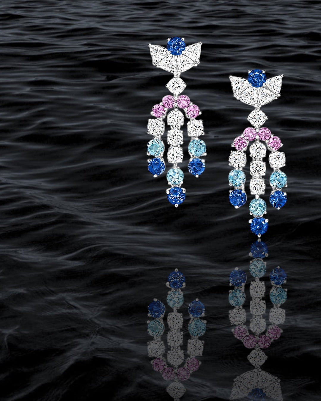 Aurora Sapphire Earrings