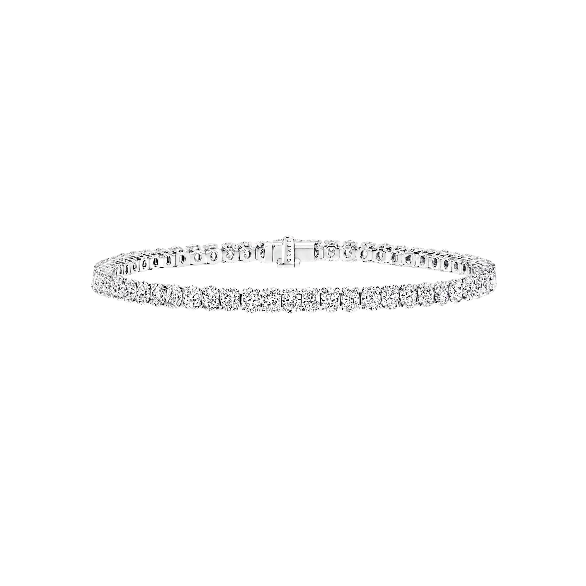 Oval Cut Diamond Bracelet
