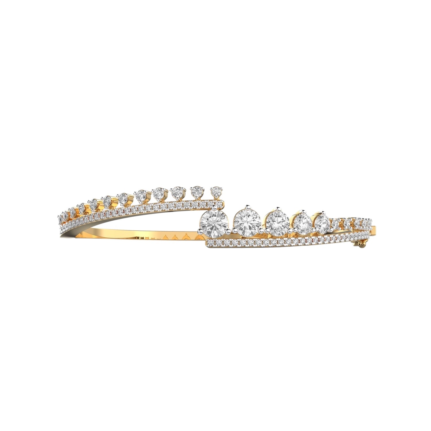 Regal Radiance Open Bangle