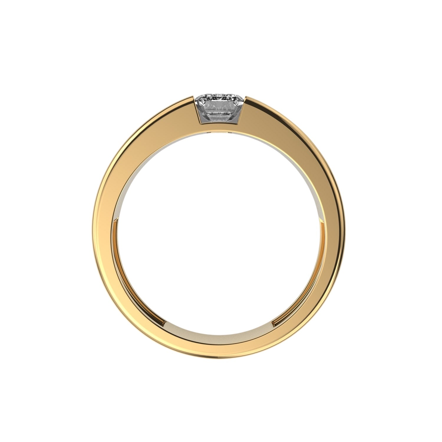 Apex Gold Emerald Men's Ring