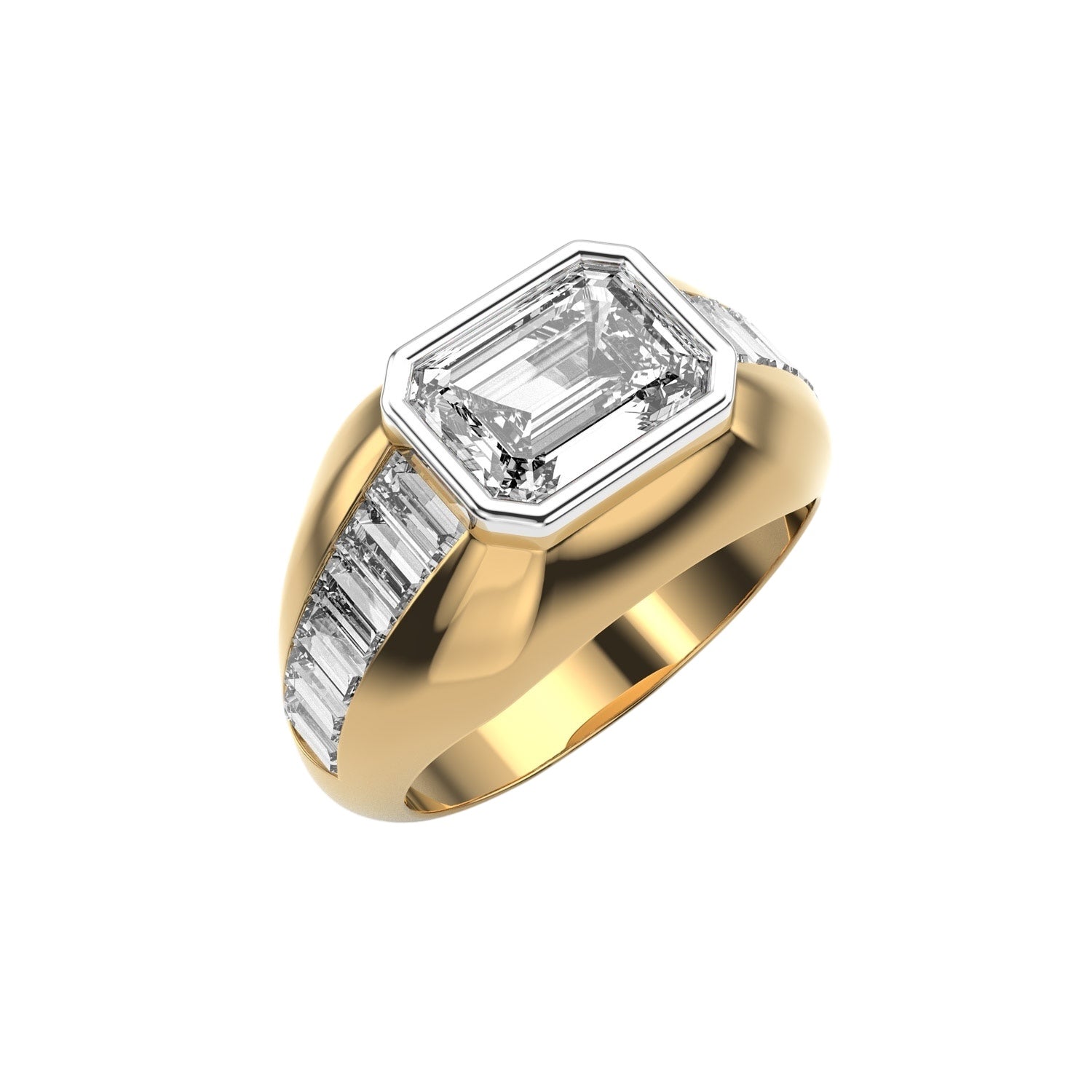 Golden Stride Men's Ring