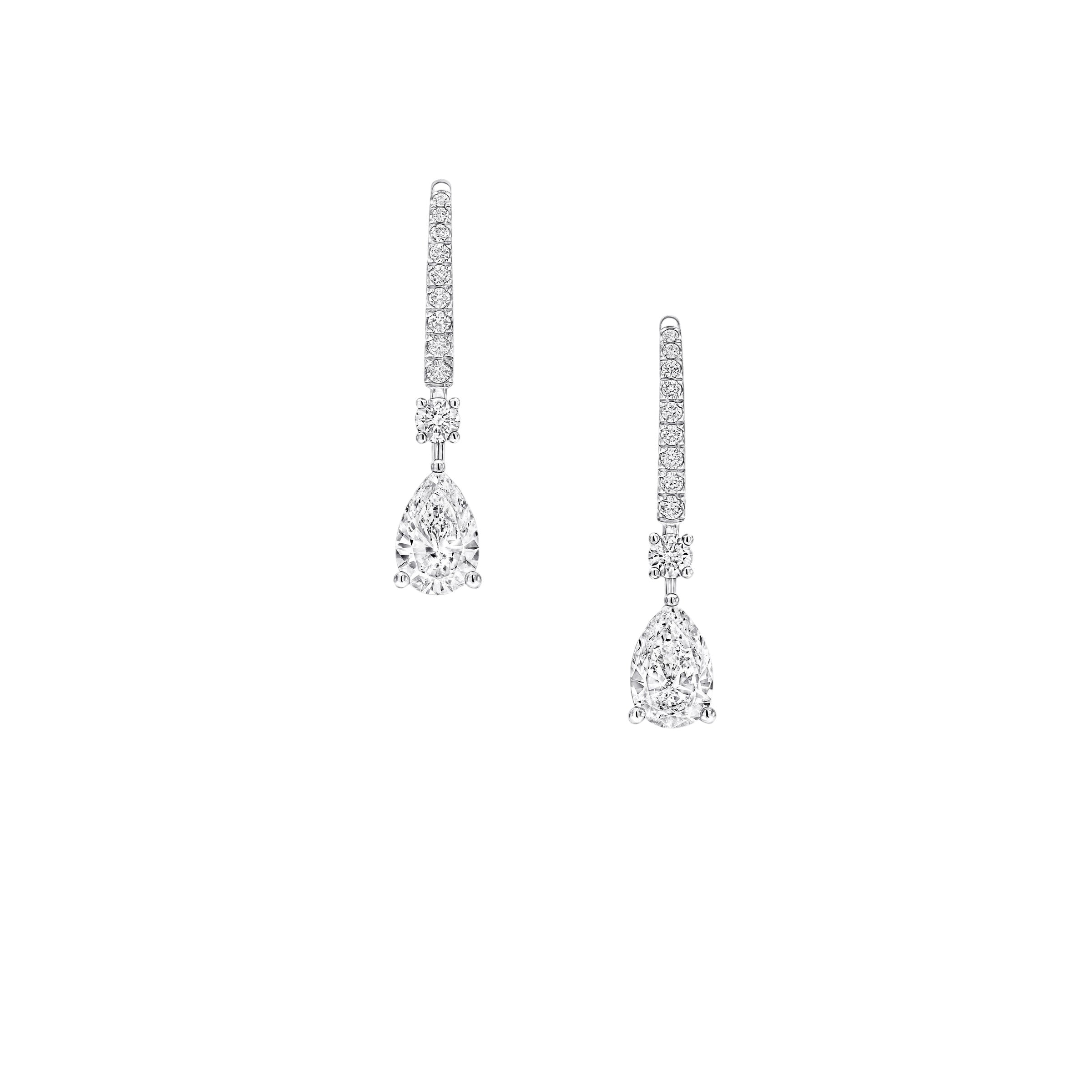 Diamond Drip Earrings