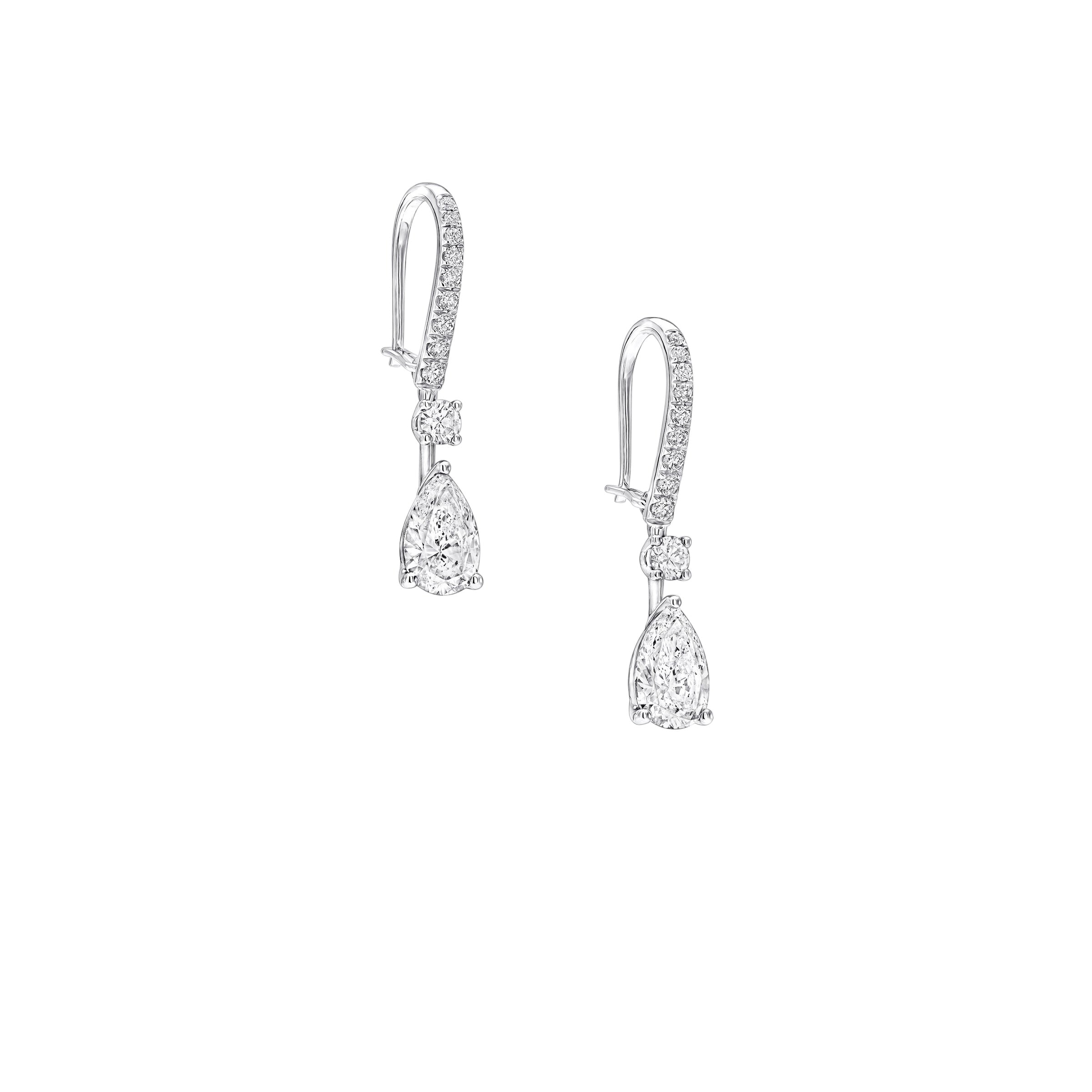 Diamond Drip Earrings
