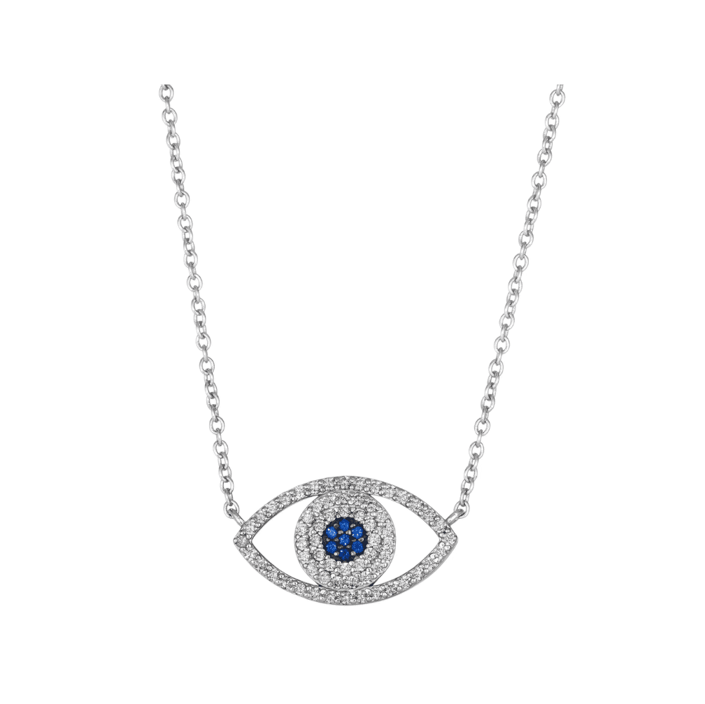 Pave Evil Eye Pendant - ANJewels
