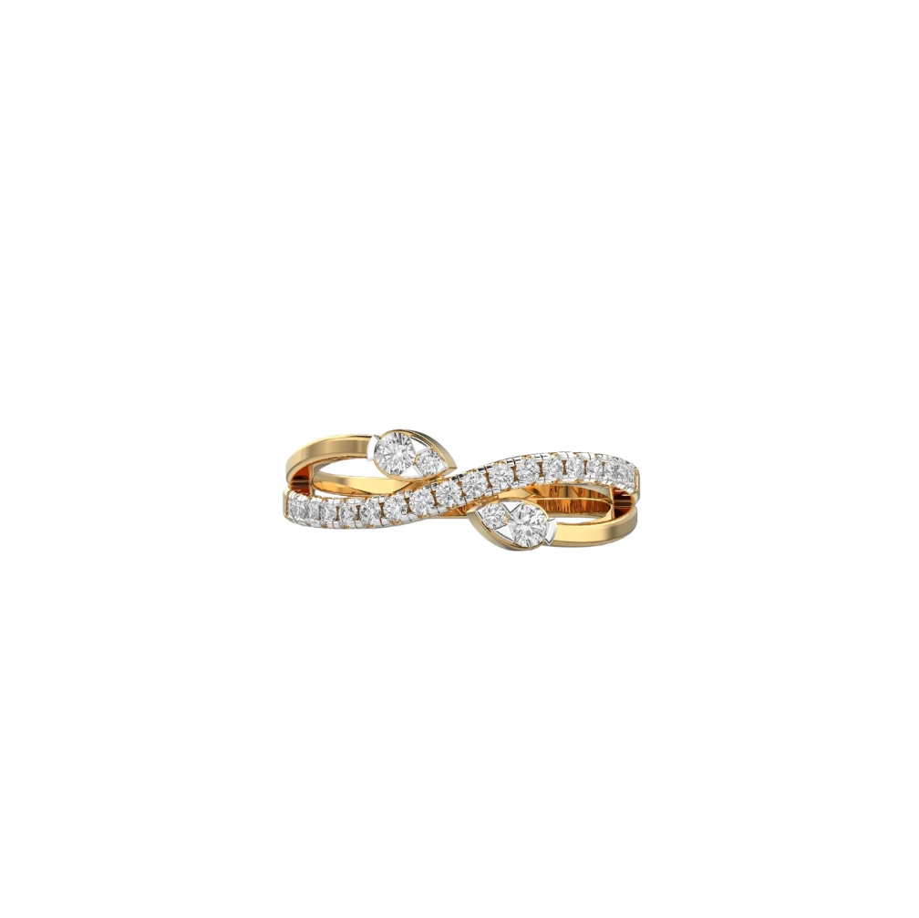 Pave Teardrop Ring - House of ANJewels