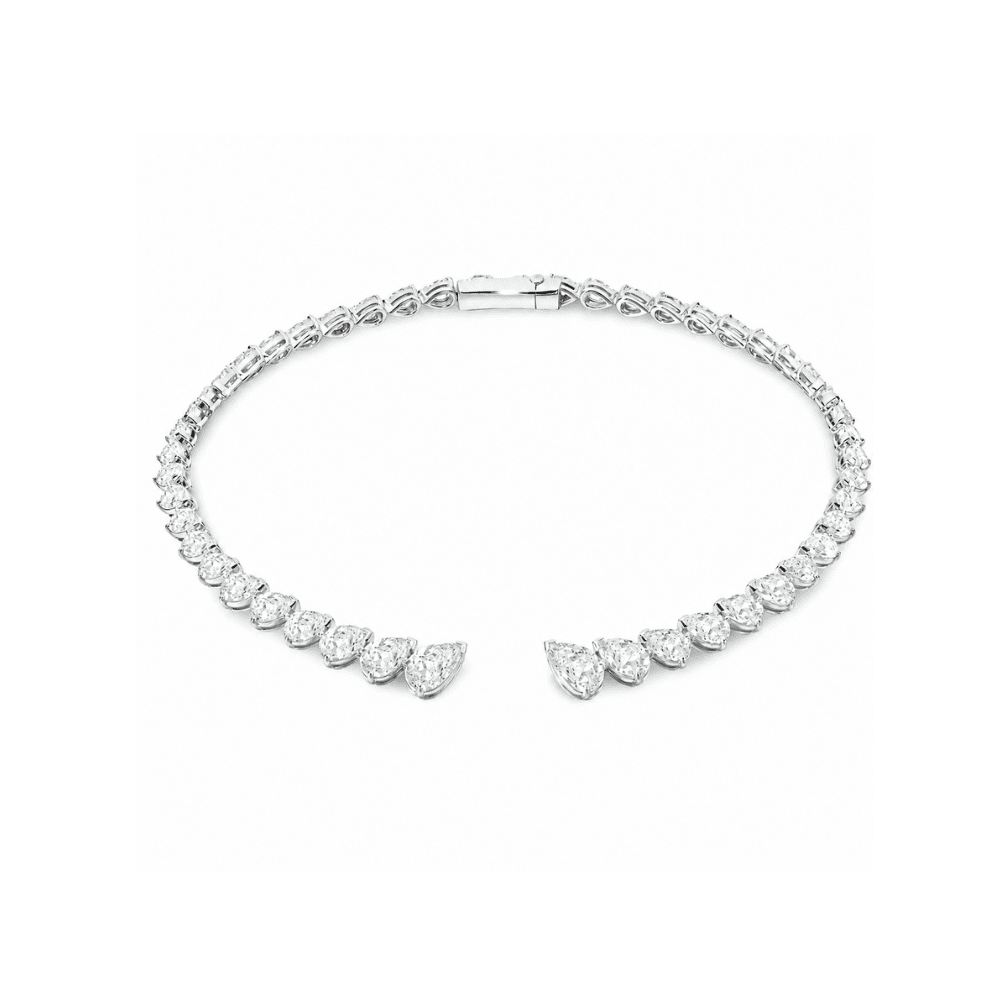 Pear-Cut Diamond Graduated Necklace - House of ANJewels