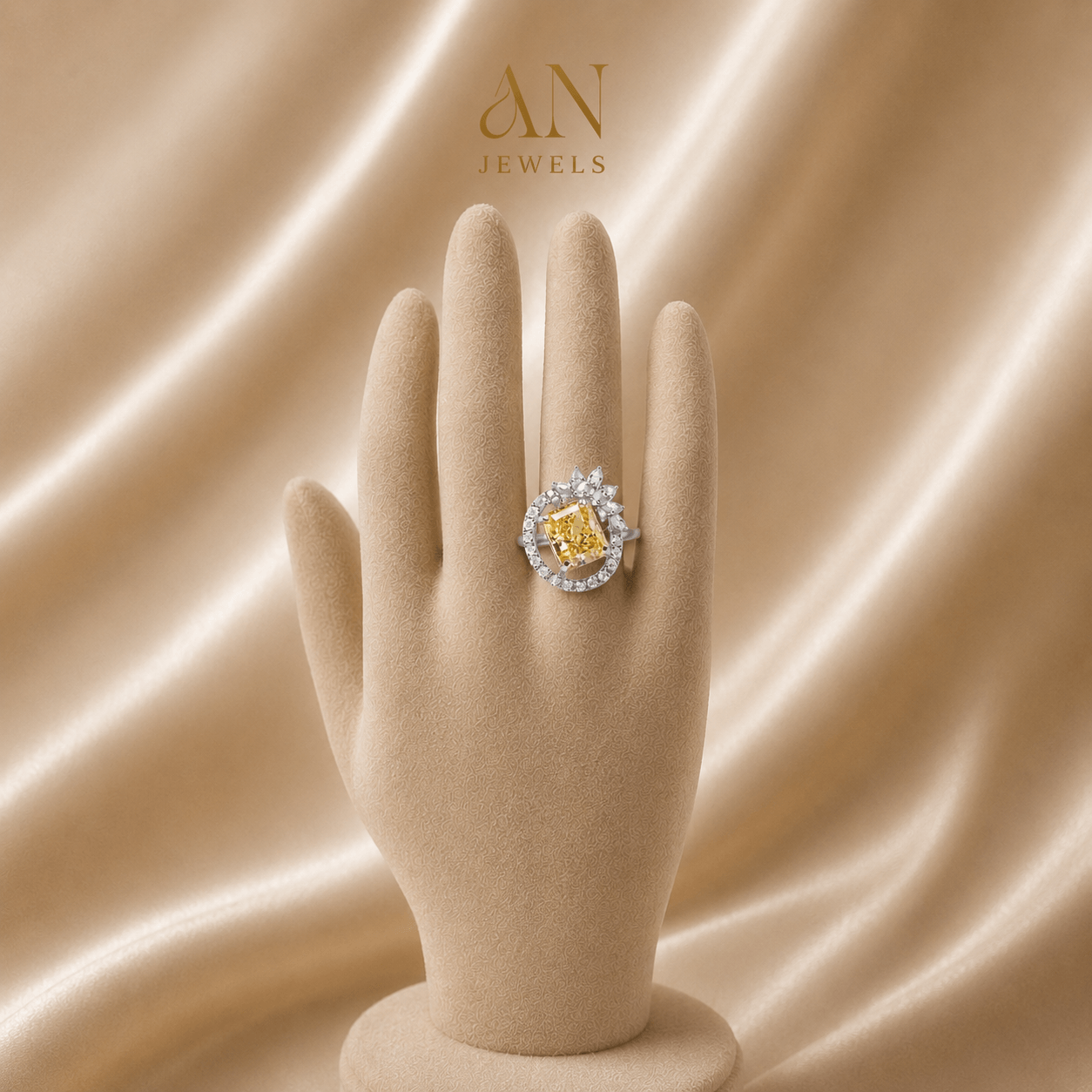 Radiant Sunburst Ring