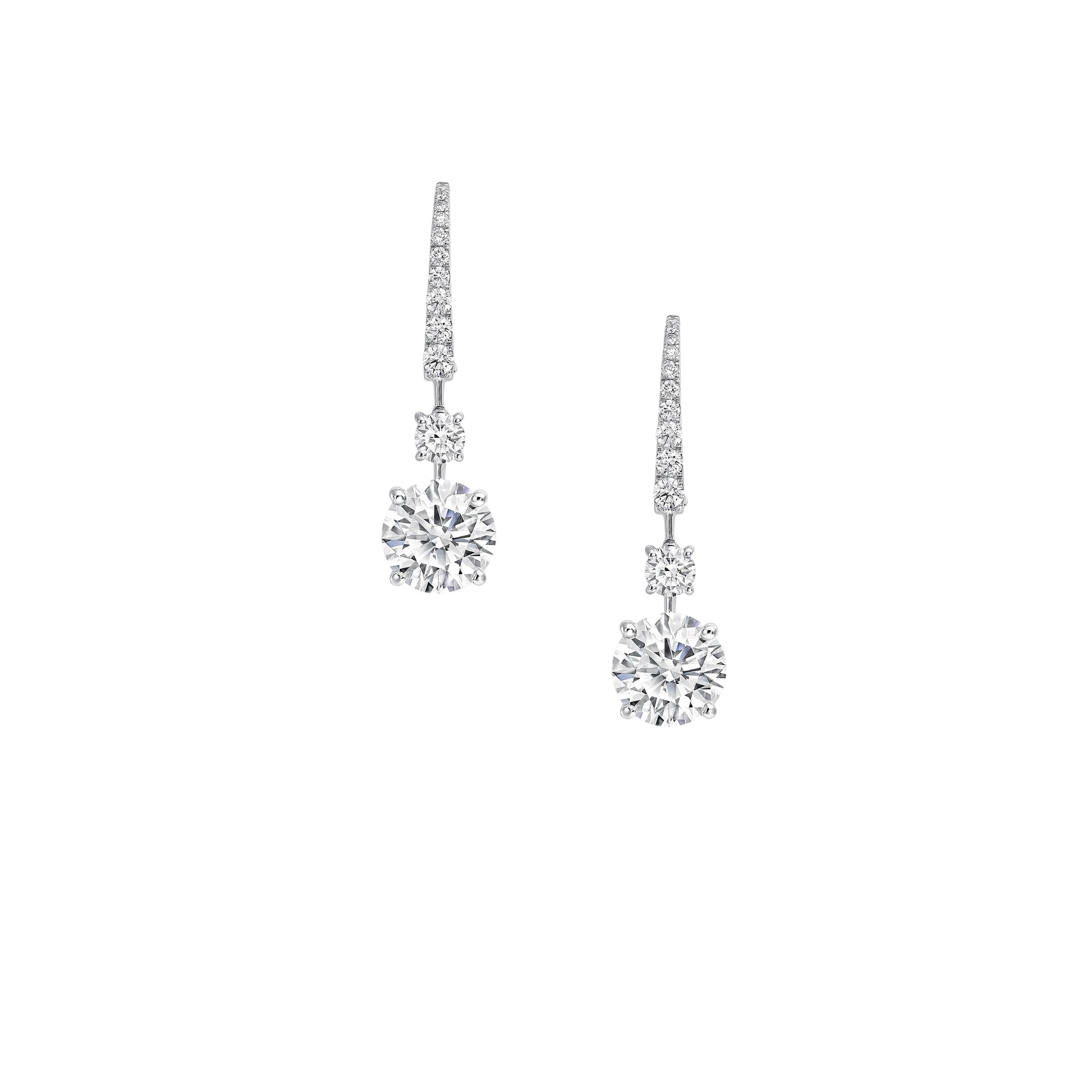 Diamond Trio Dangles