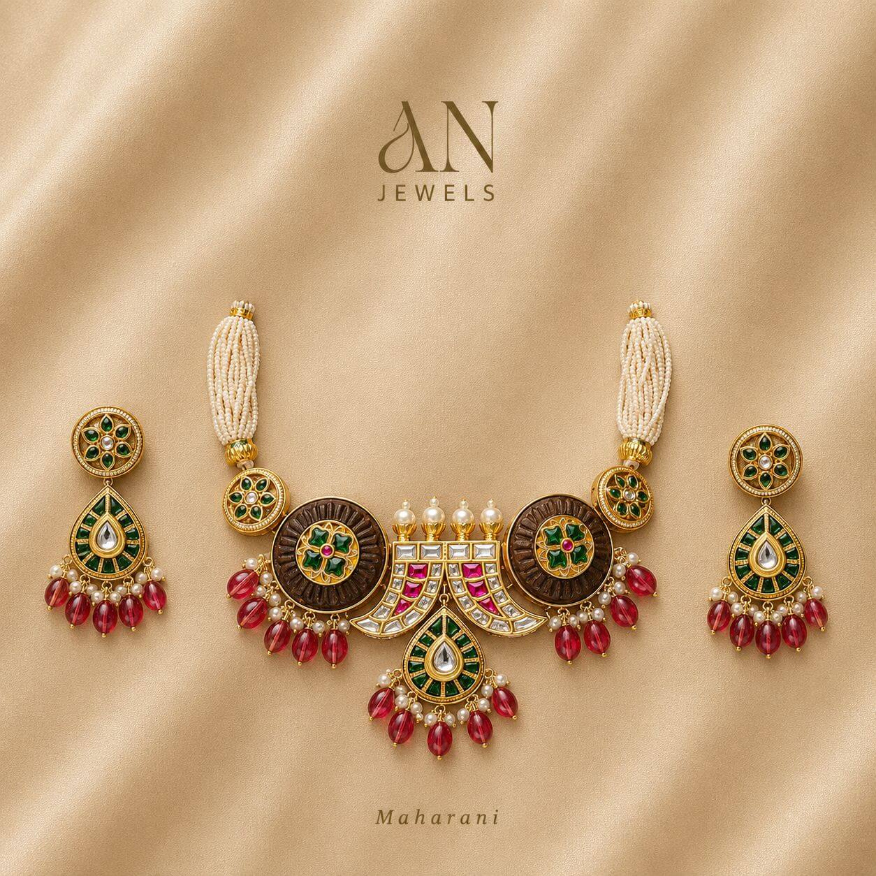 Royal Radiance Choker & Earrings