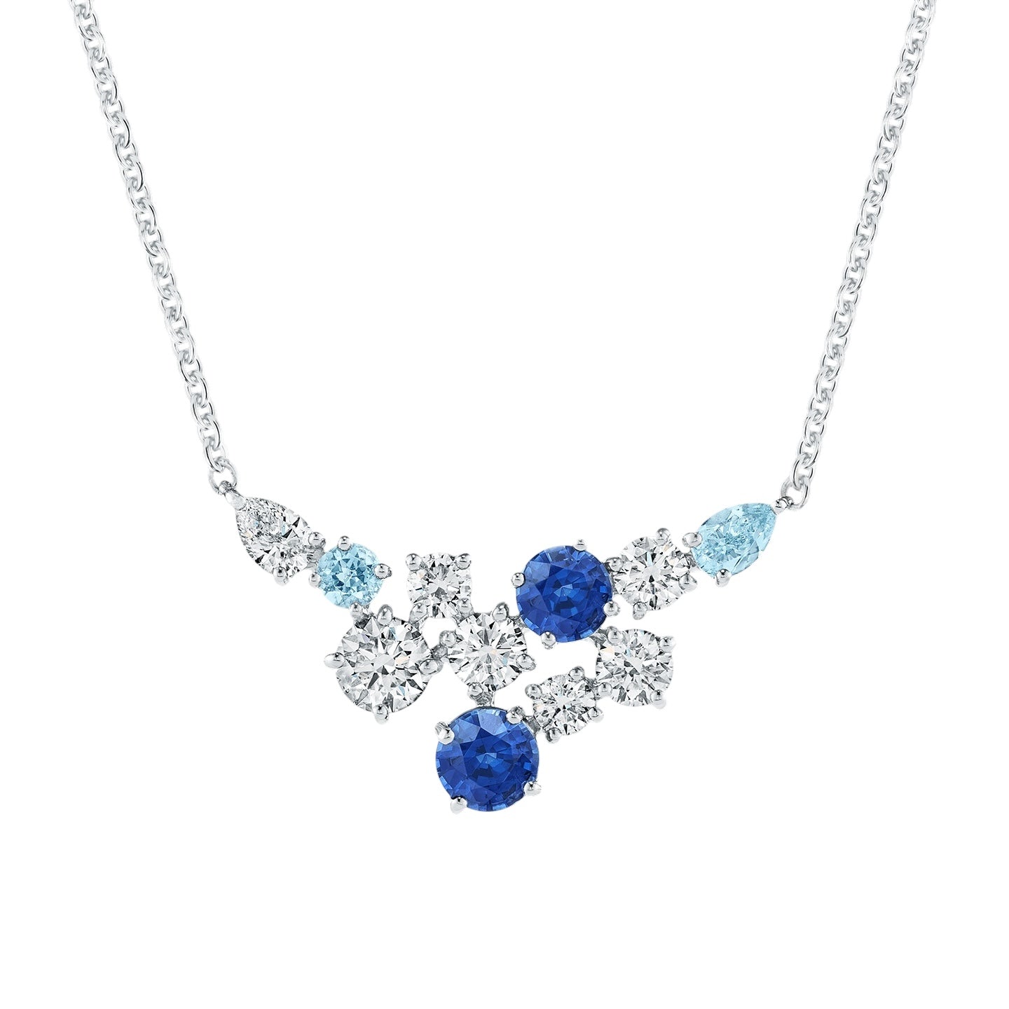 Sparkling cluster diamond