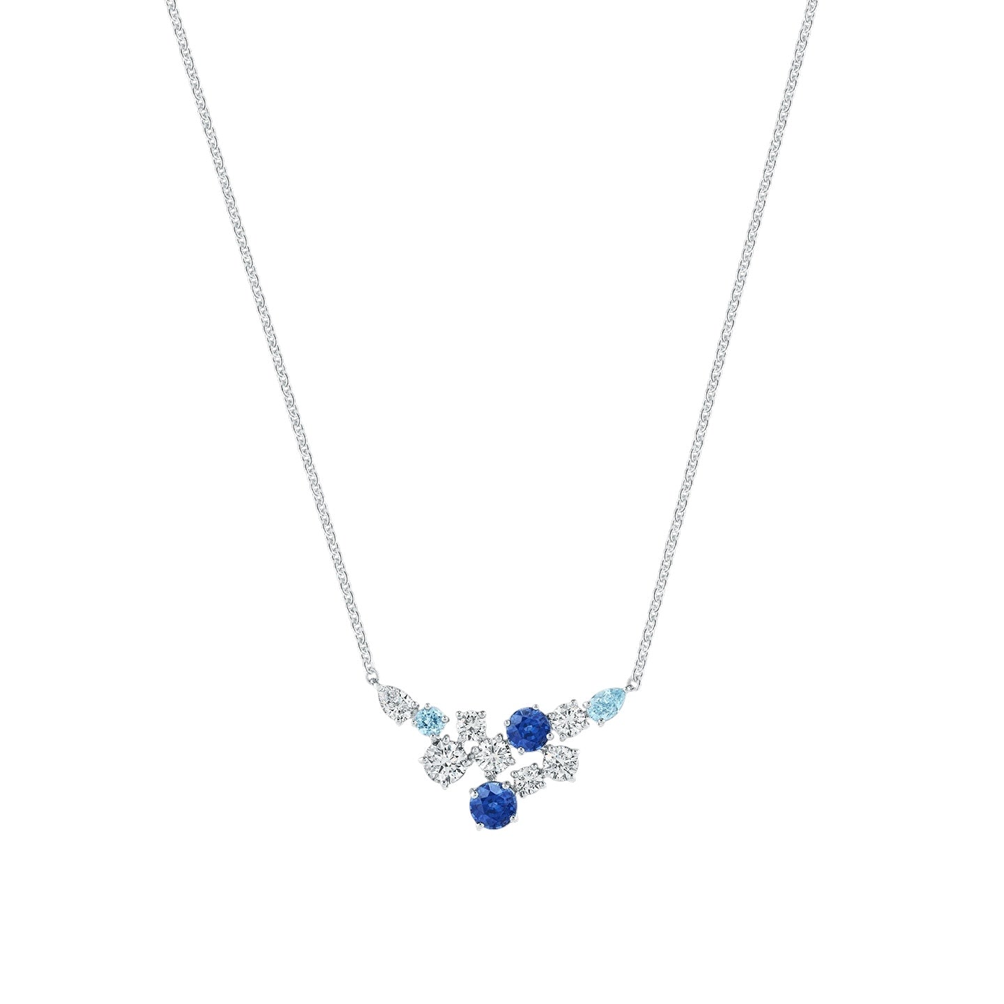 Sparkling cluster diamond