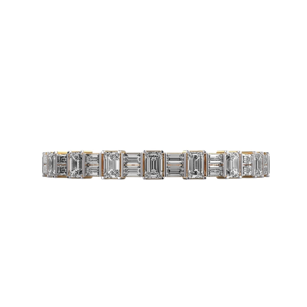 Emerald Cut Grandeur Bracelet