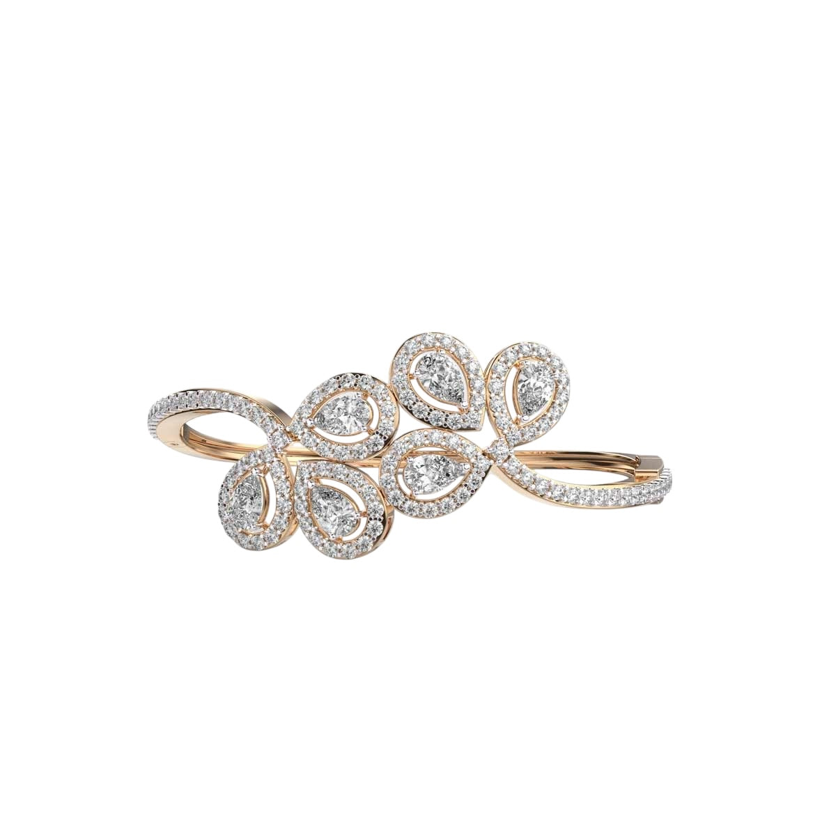 Diamond Petal Cuff
