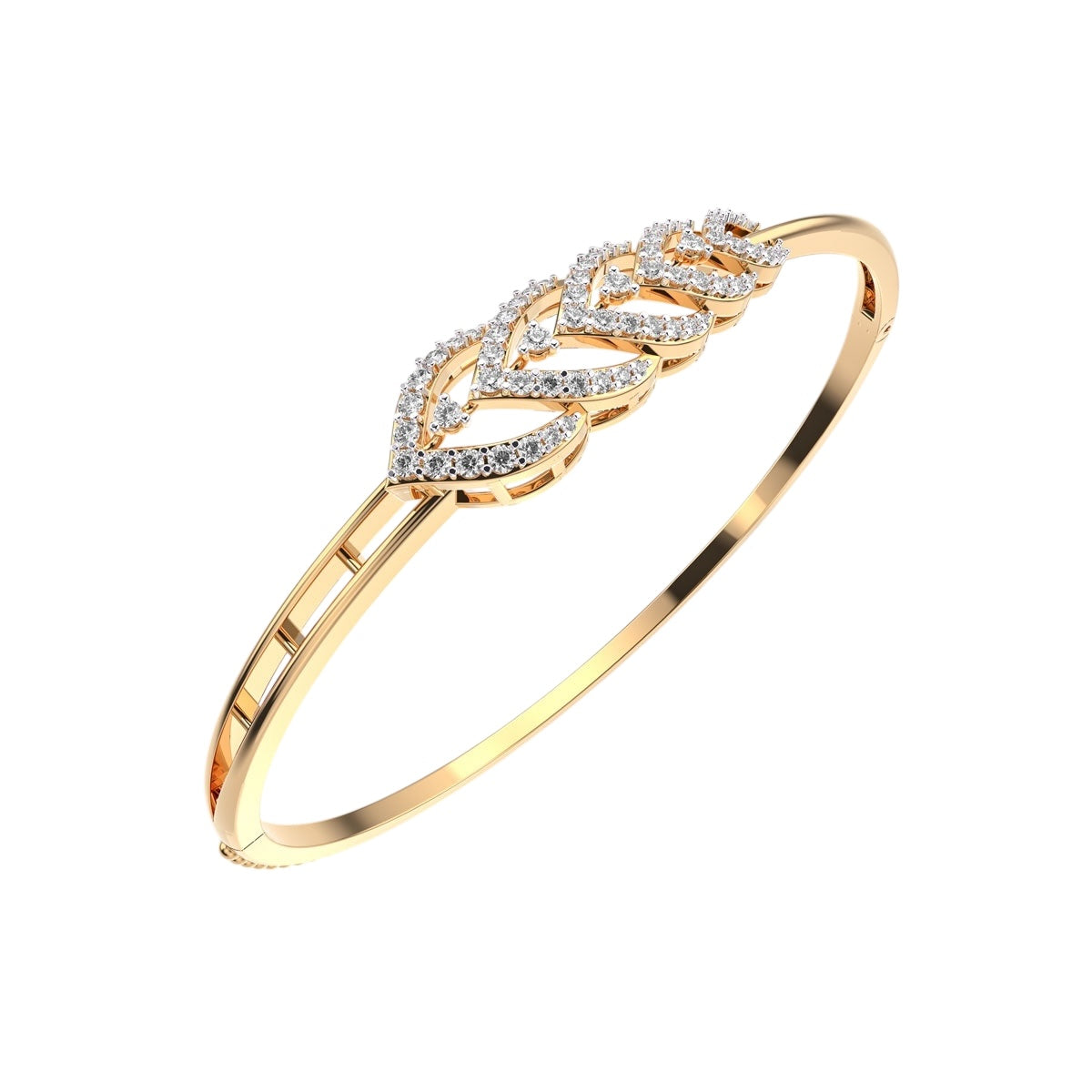 Diamond Blossom Cuff