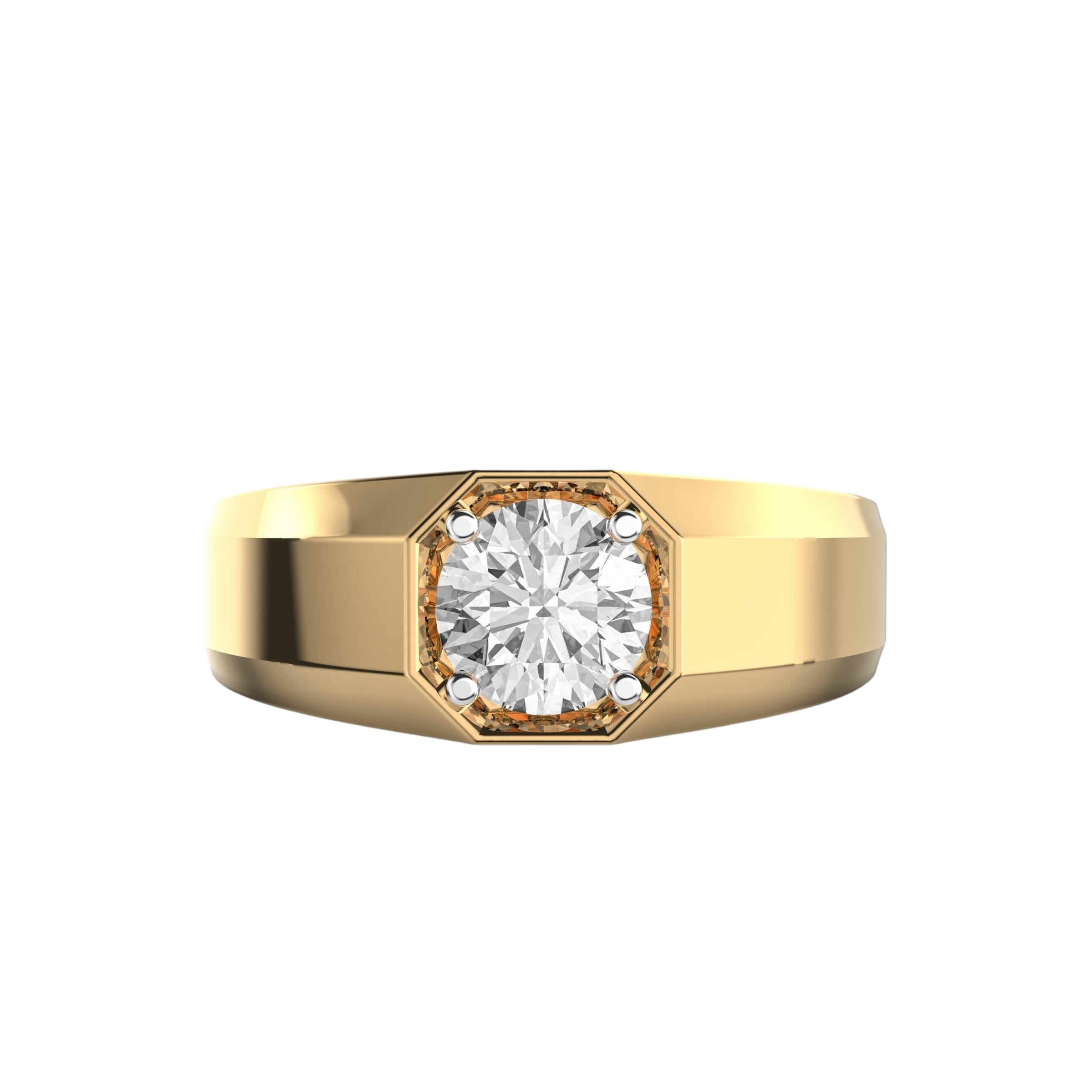 Crown Halo Men's Ring