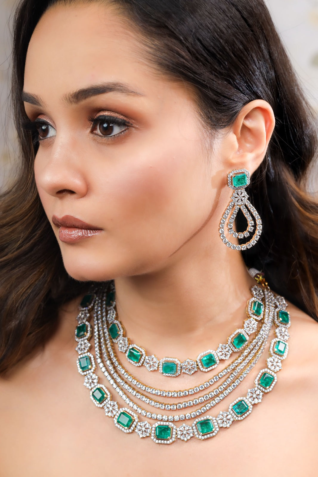 Twilight Emerald Necklace