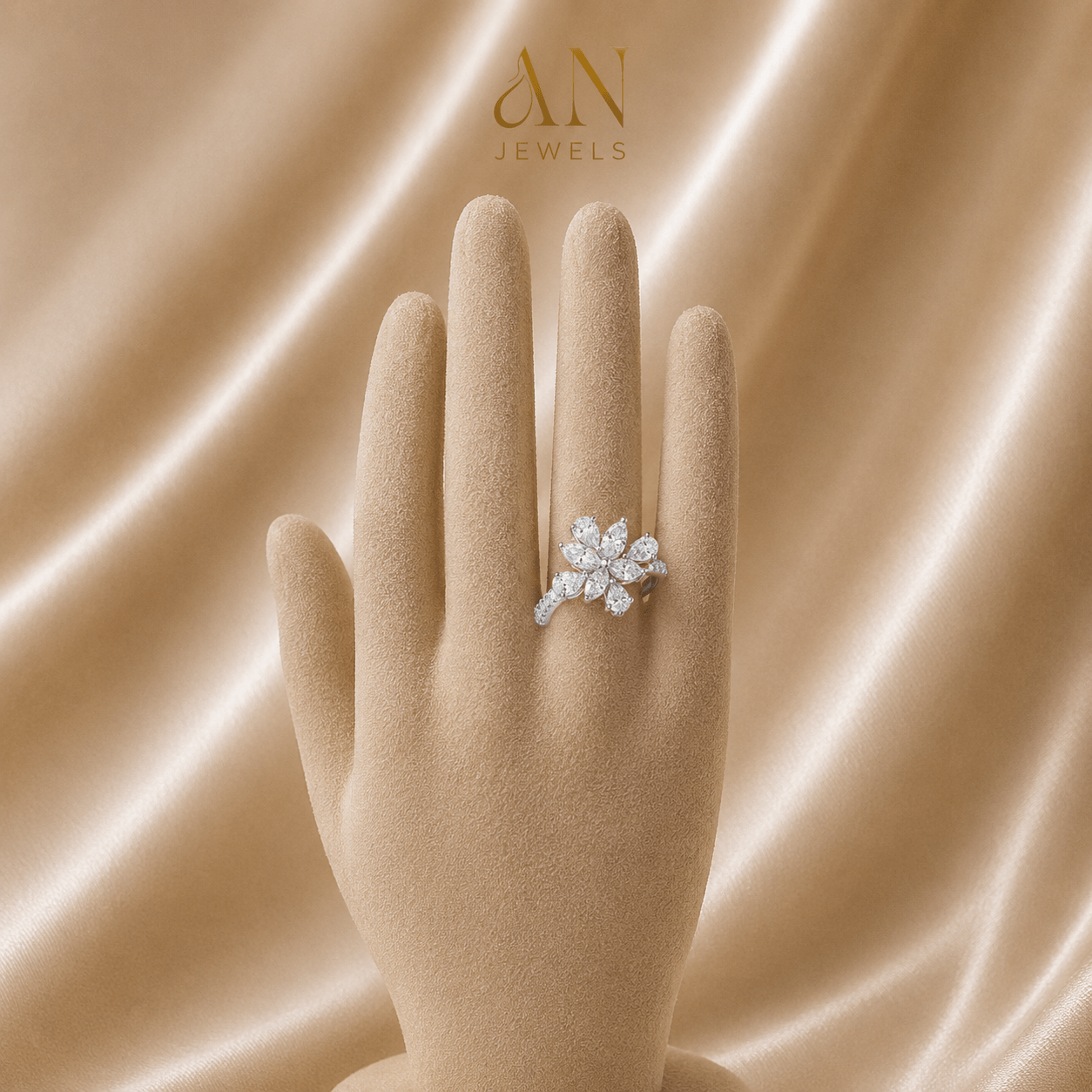 Winter Bloom Ring