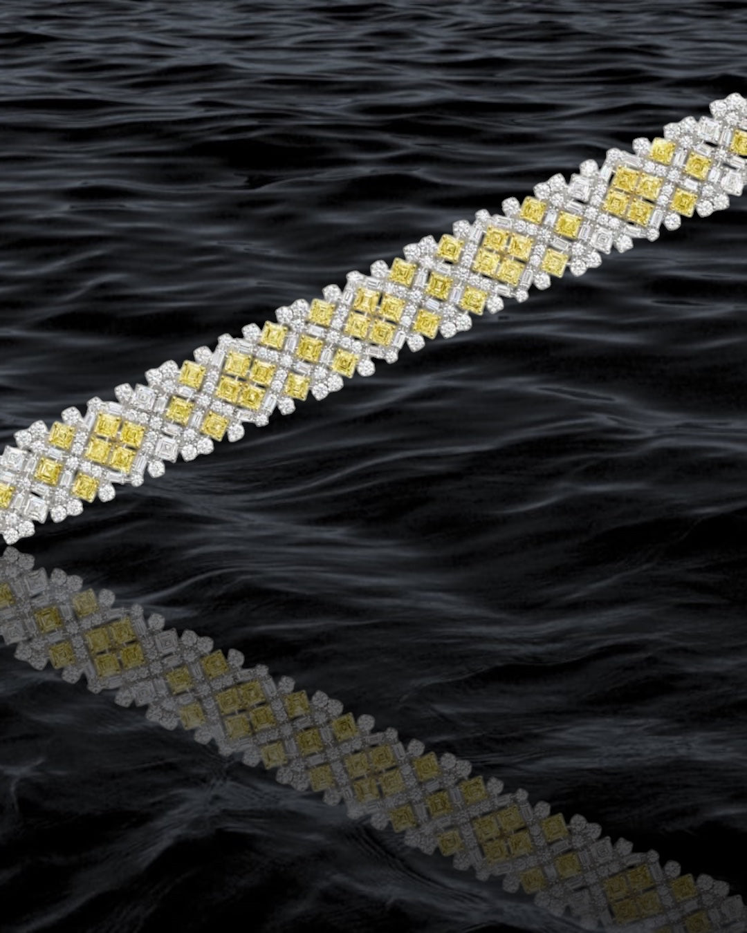 Golden Mosiac Bracelet