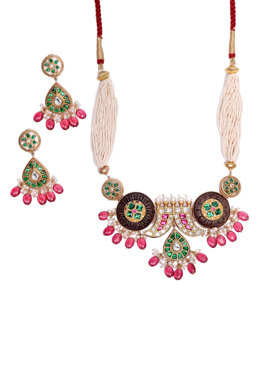 Rajputana Radiance Choker & Earrings